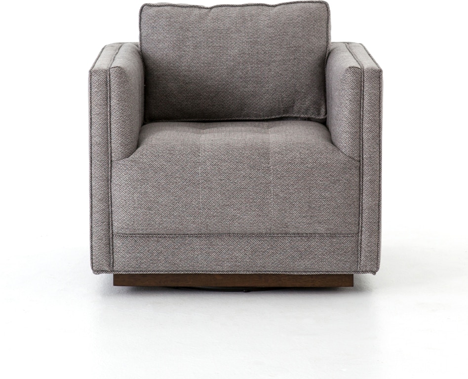 organic modern living room swivel chair 41464