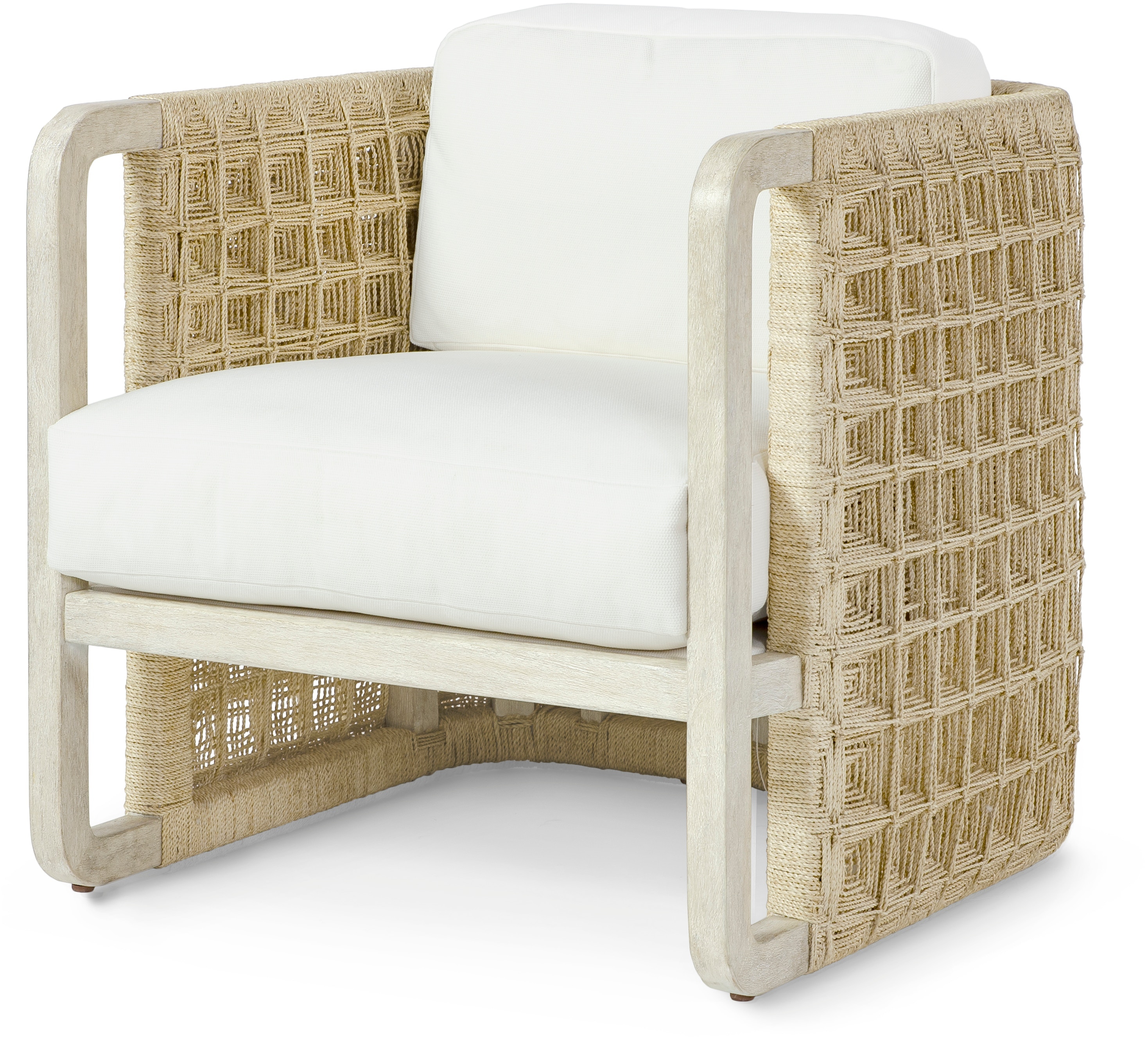 Palecek Damien Lounge Chair 123001 - Matter Brothers Furniture