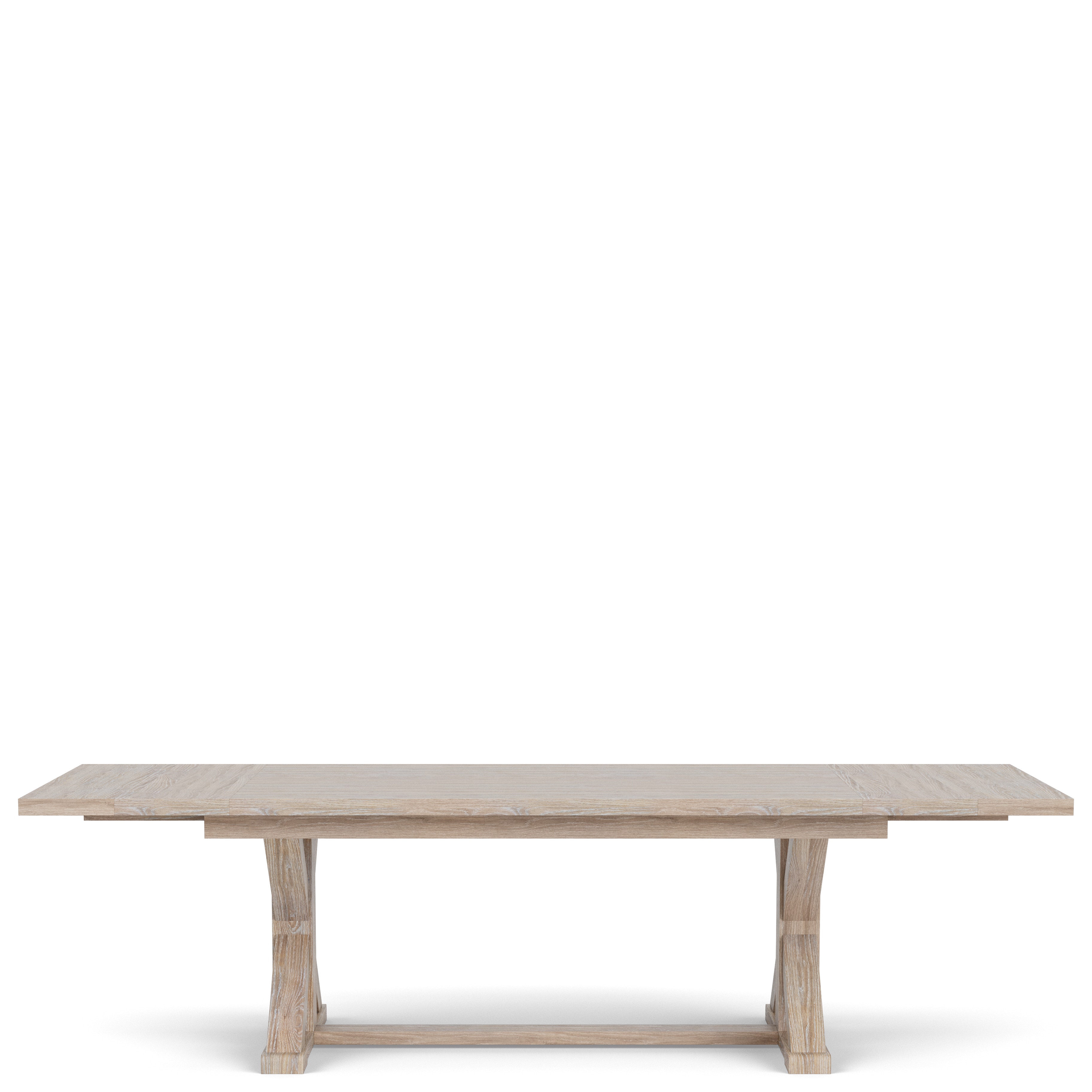 Riverside Trestle Dining Table w/ leaf - Thumbnail 2