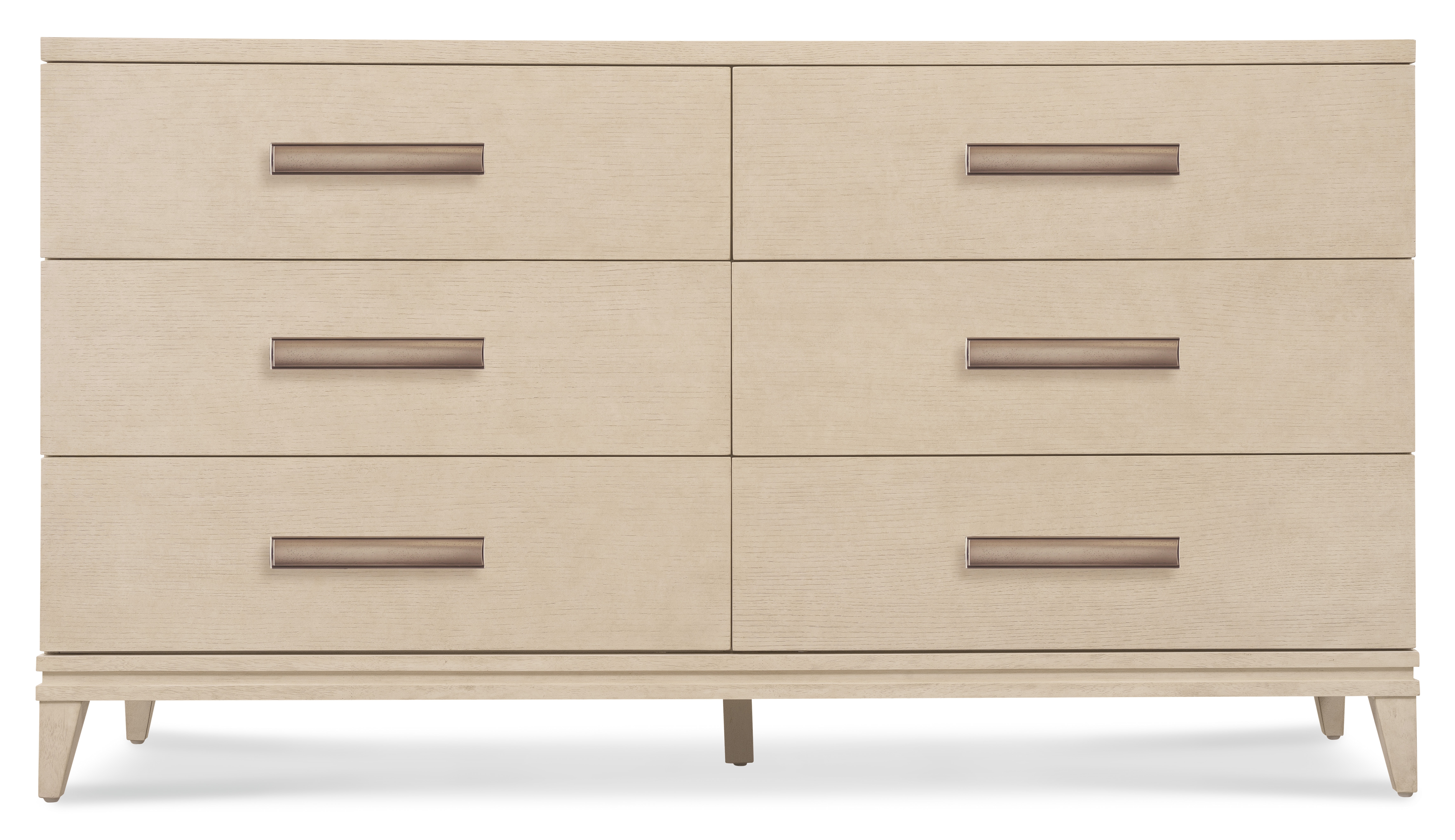 blue dress for baby girl Nera Oak 6-Drawer Double Dresser from article Beige bedroom wooden main image 0