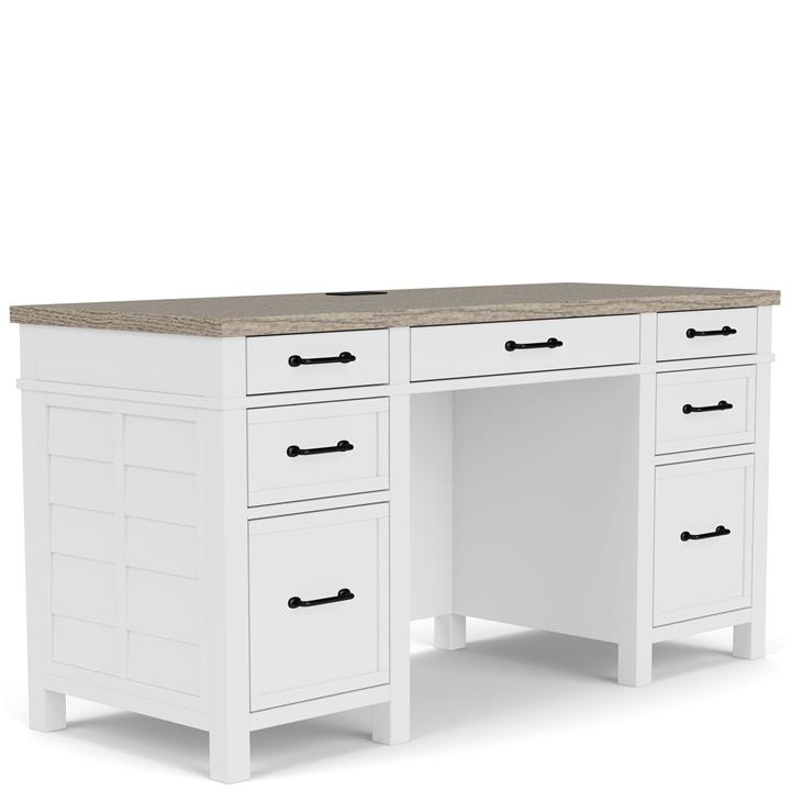 Riverside Home Office FINN EXECUTIVE DESK 90791 - Matter Brothers