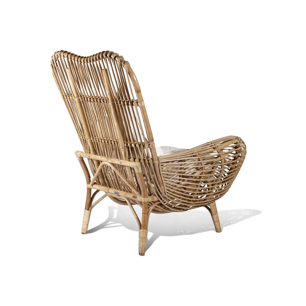 ibolili round back rattan chair