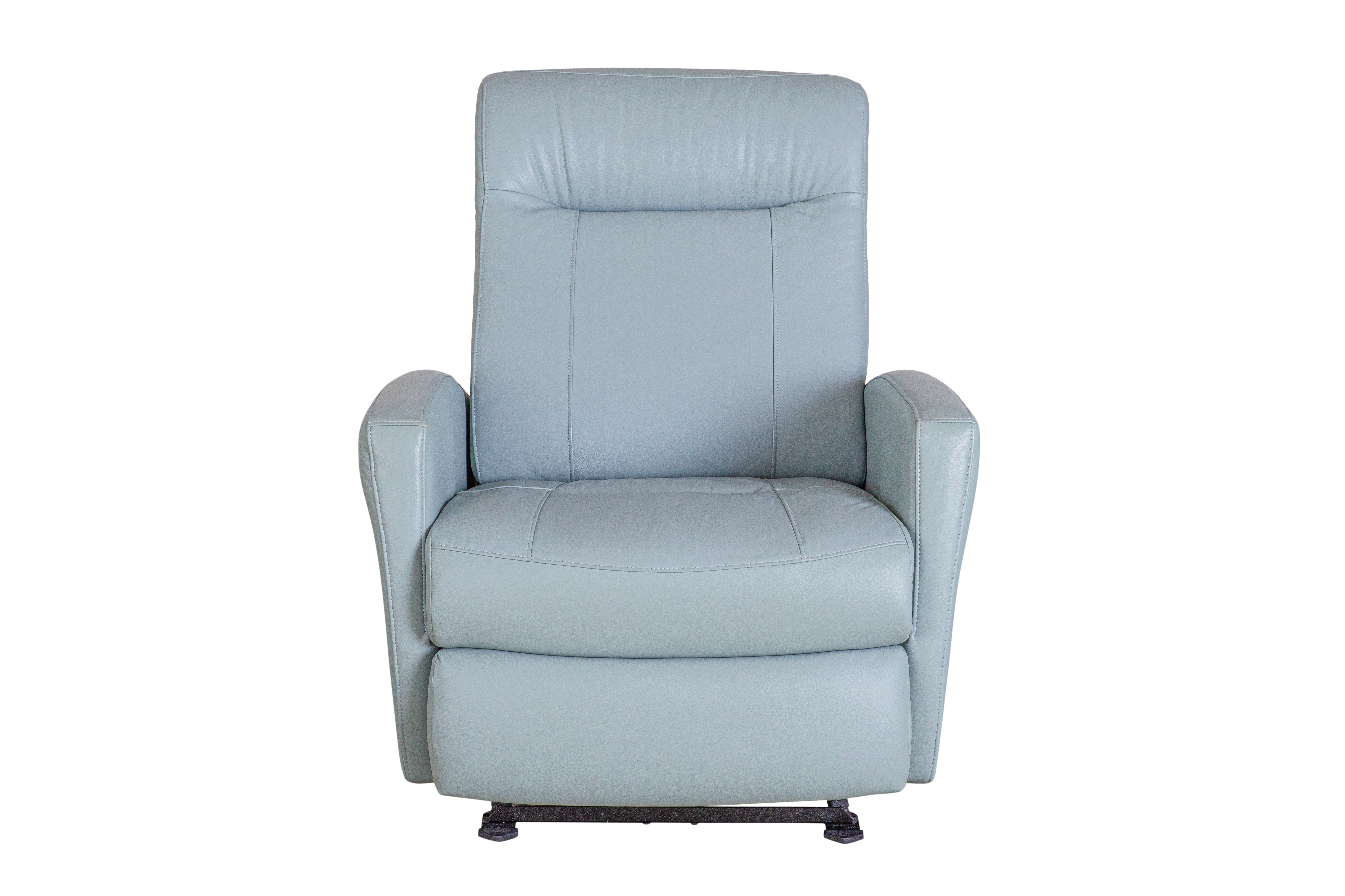 Power rocker recliner with adjustable online headrest