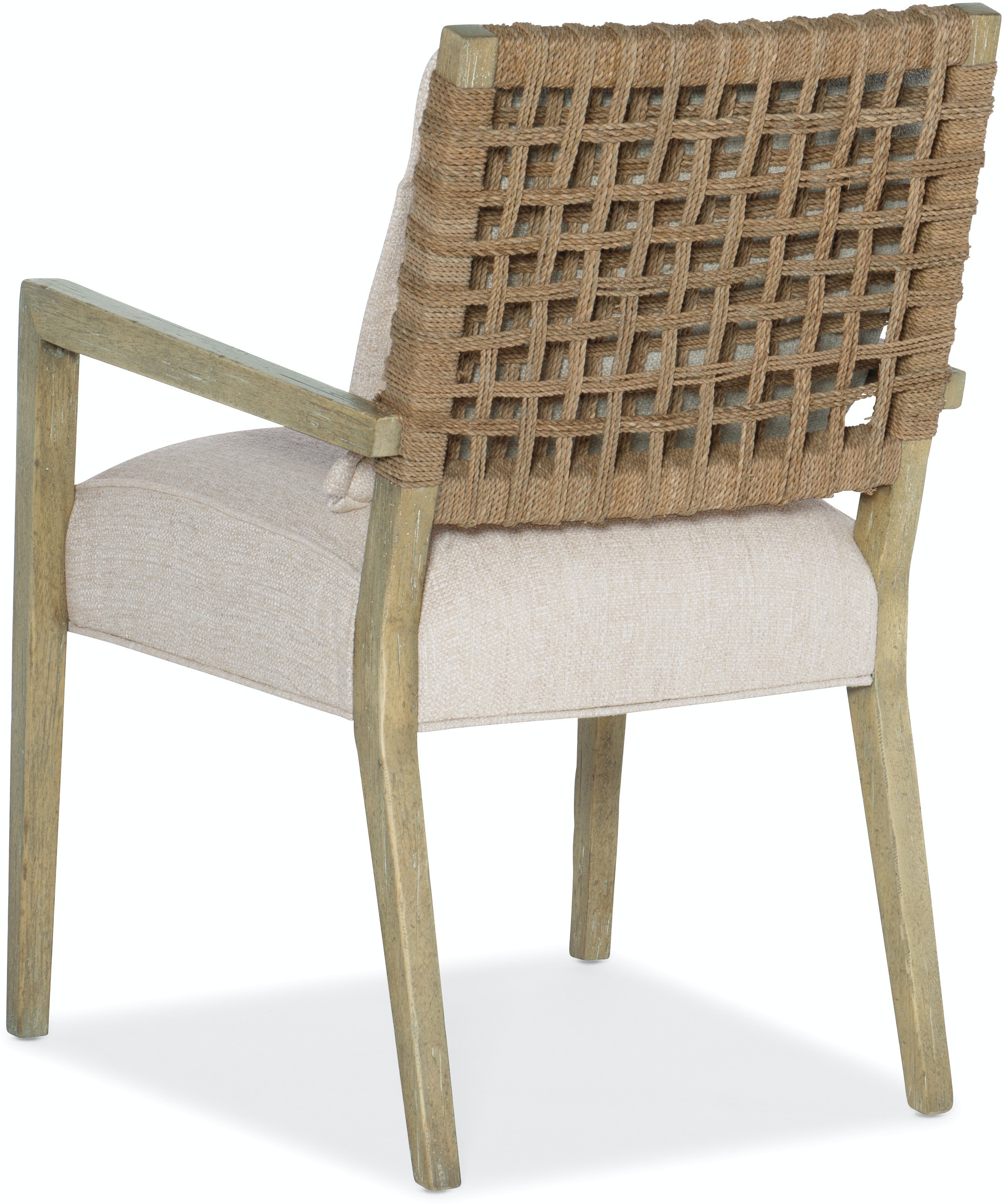 Hooker Furniture WOVEN BACK ARM CHAIR 46997 - Matter Brothers