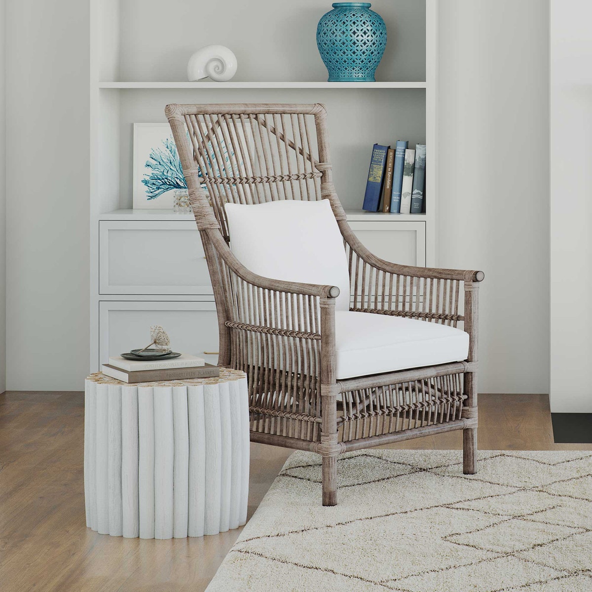 Jeffan High Back Arm Chair 540250735 - Matter Brothers Furniture
