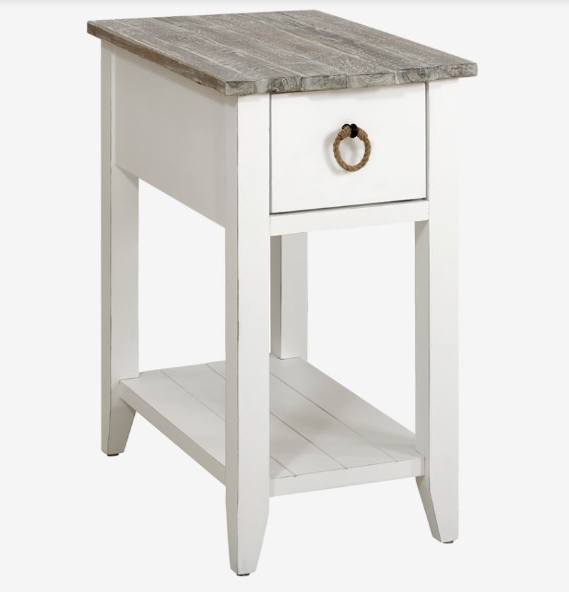 Madison Avenue Drawer Chairside Table 35131 Matter Brothers