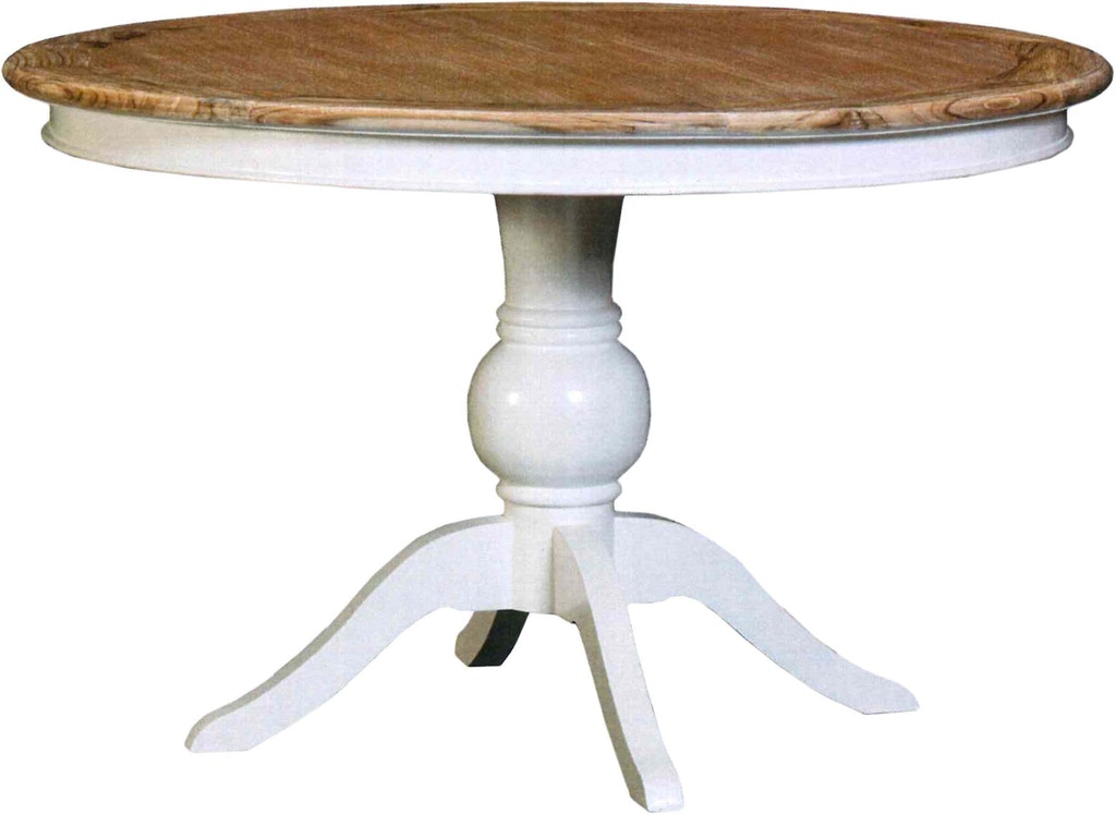 Capris Dining Room Round Dining Table 31969 Matter Brothers Furniture Fort Myers Sarasota