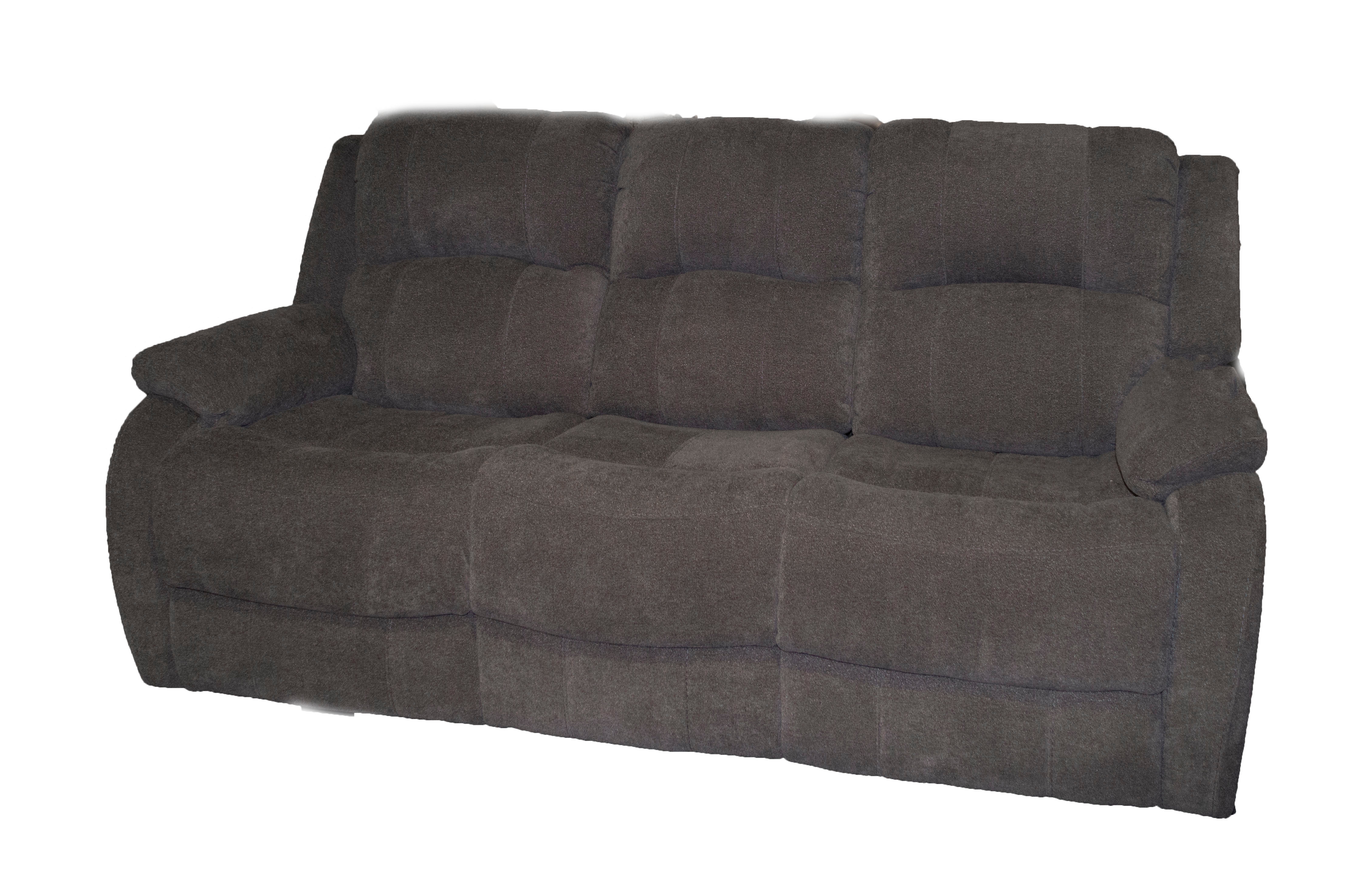 Kuka Reclining Sofa -KM.181 3(2A)X (ELITE CHARCOAL)