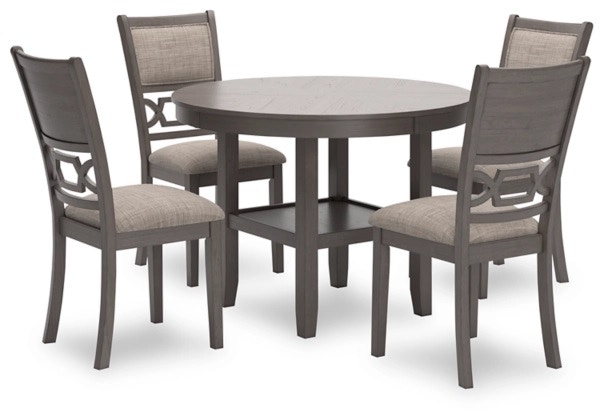 Signature Design by Ashley Dining Table and 4 Chairs D425-225