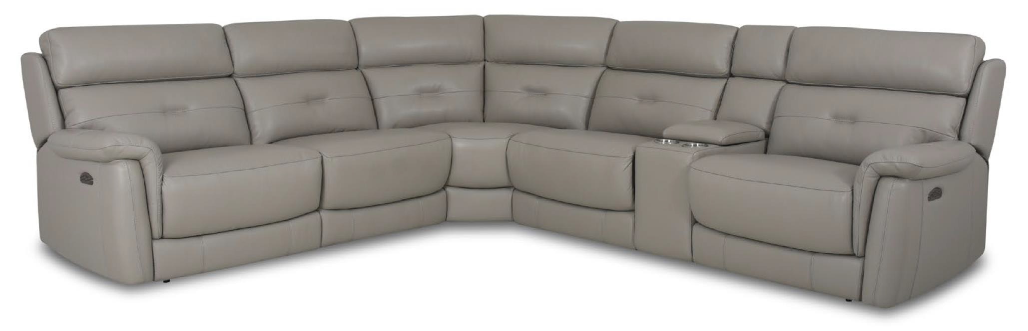 New Century HTL Sectional RS-12611-PR-Y 6PC