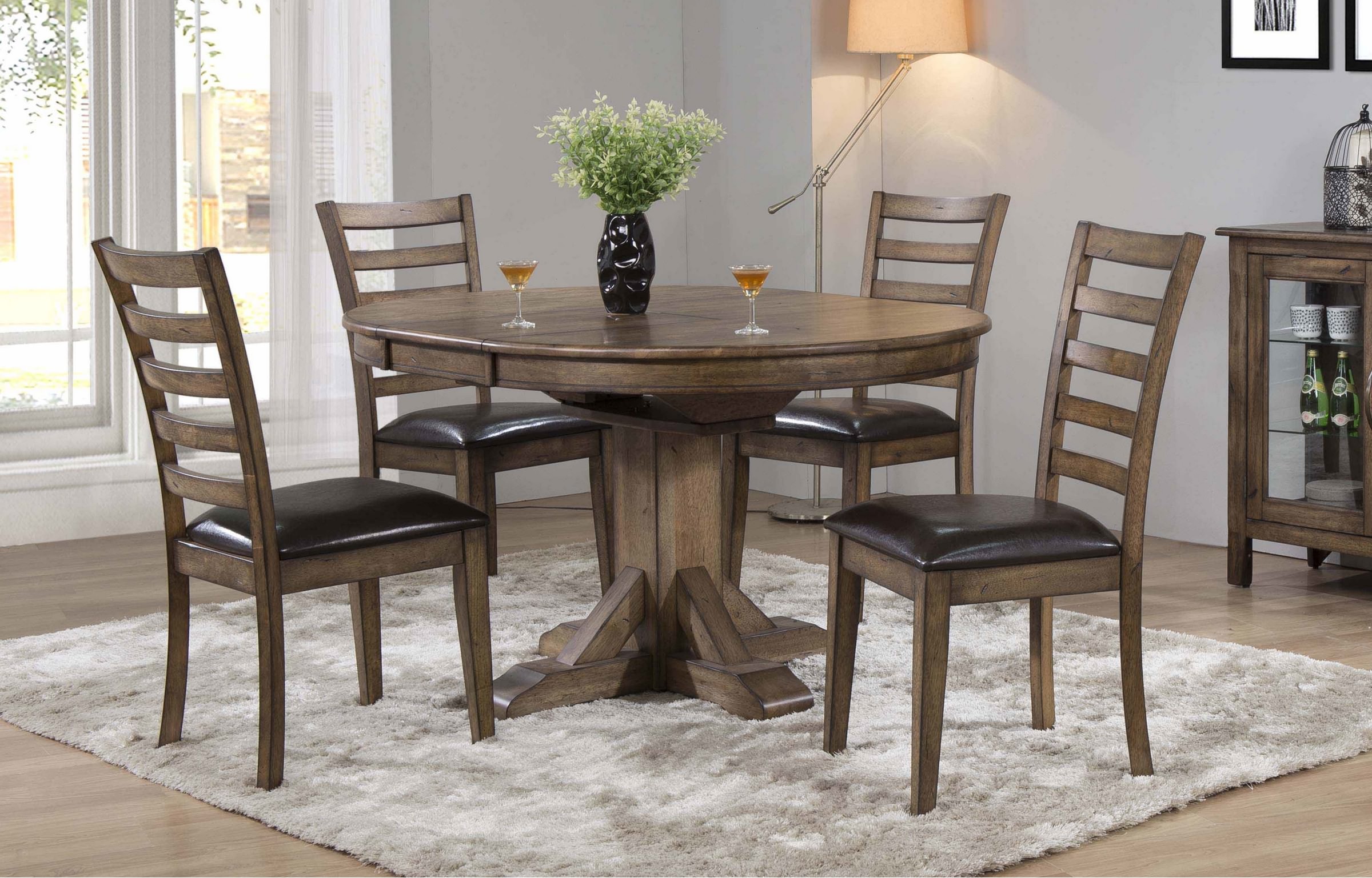 Winners Only Pedestal Table T1-NP4257 BASE/TOP
