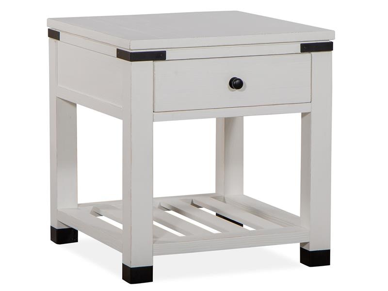 Magnussen Home Shelf End Table T5321-02