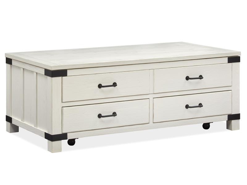 Magnussen Home Lift Top Storage Cocktail Table w/Casters T5321-50