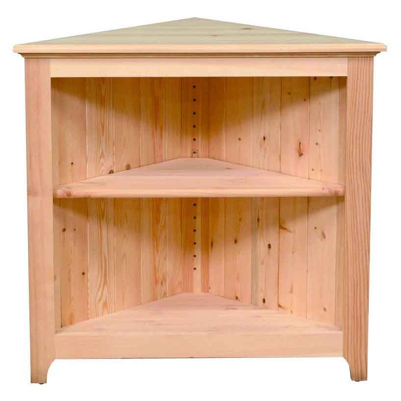 730 Corner Shelf American Oak And More Furniture Store