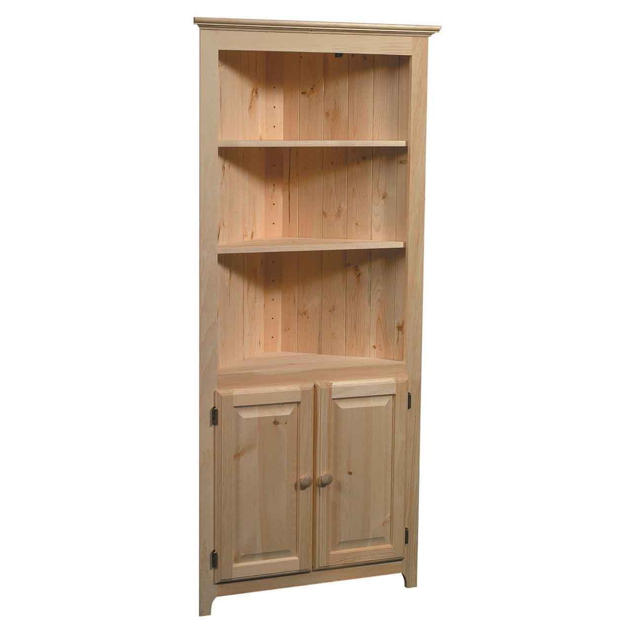 771 - Corner Cabinet - American Oak and More - Furniture ...