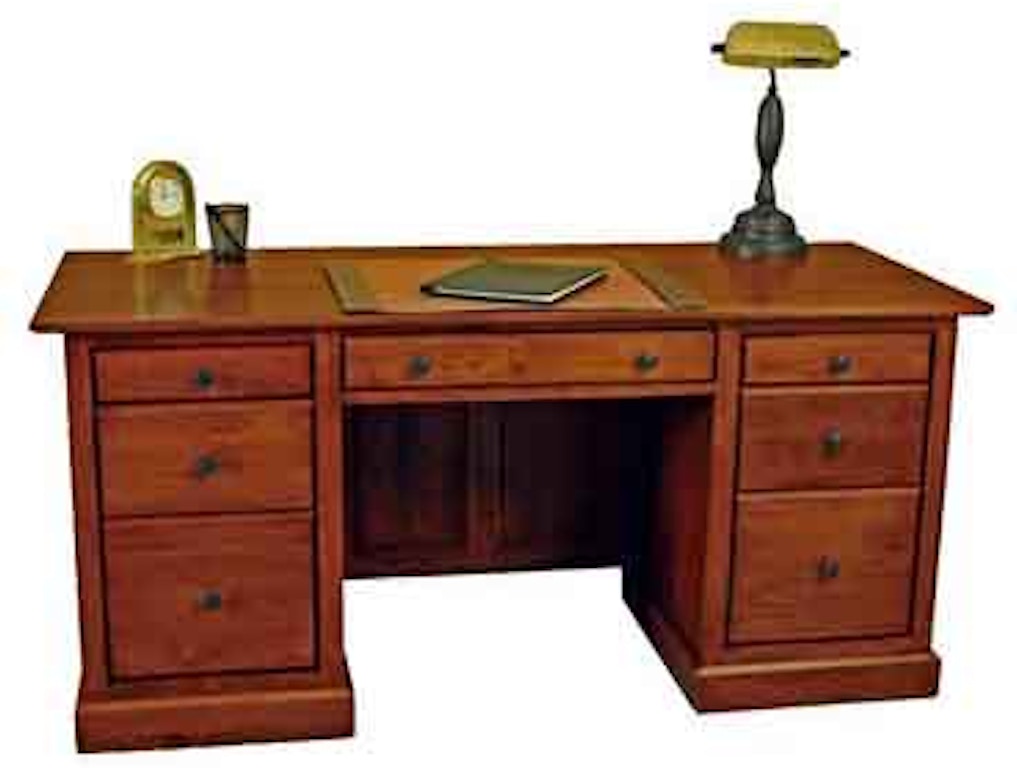 6506xa Executive Desk American Oak And More Furniture Store