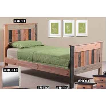 Mc21 Twin Mates Bed American Oak And More Furniture