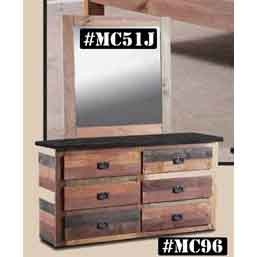 Mc51j Jumbo Mirror American Oak And More Furniture Store
