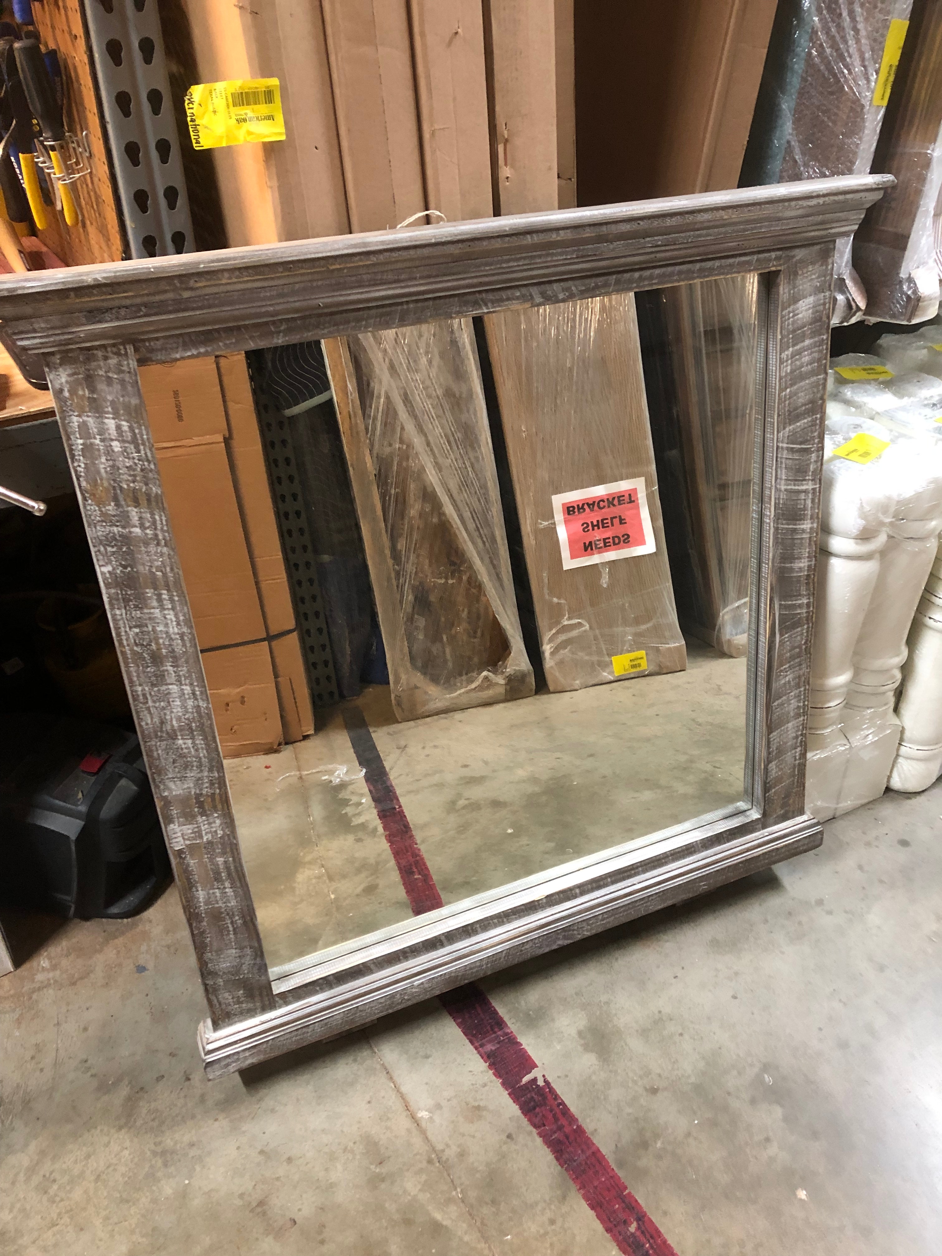 02 2 135 112 M Barn Wood Coliseo Mirror