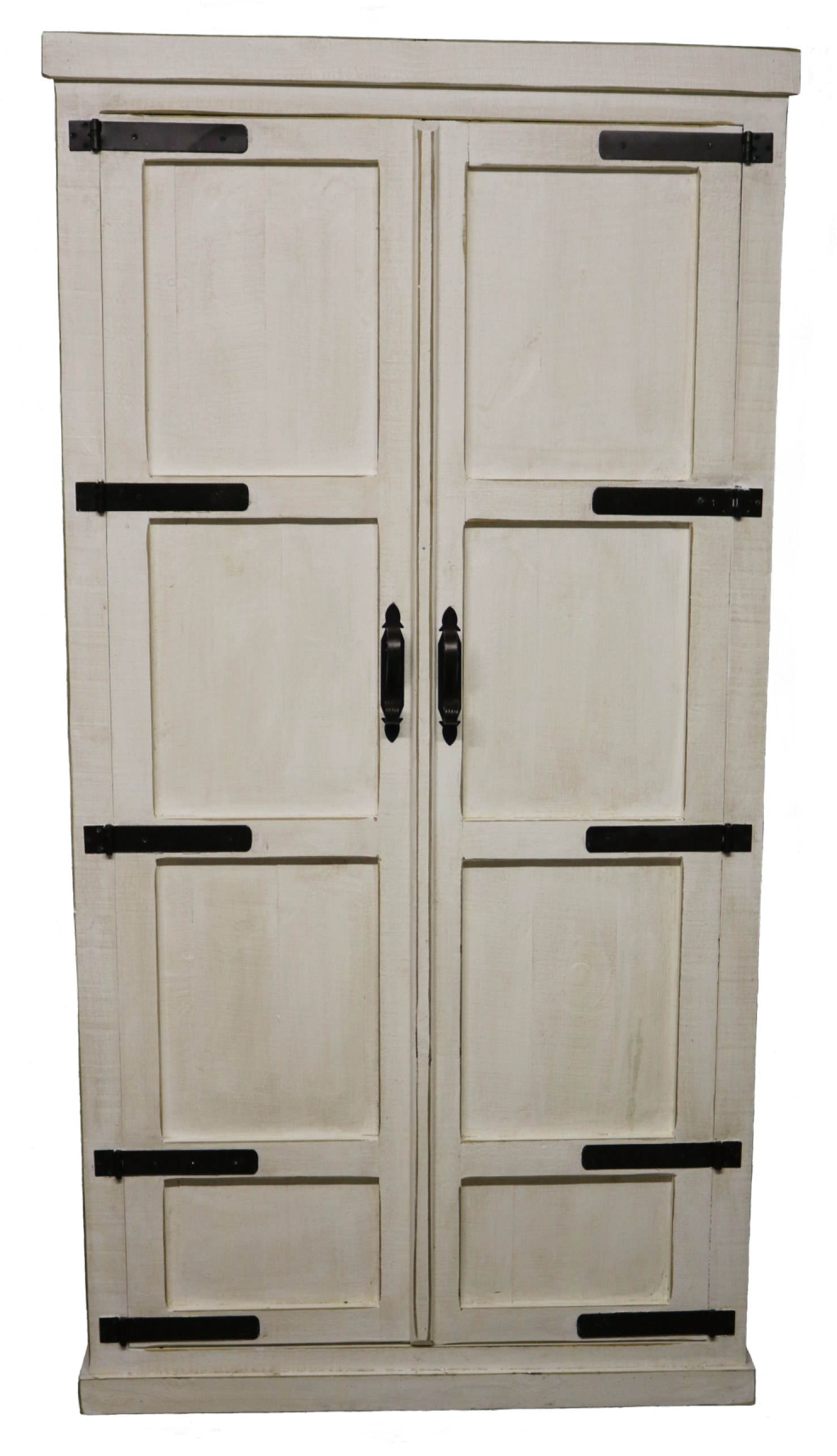 05 2 103 15 E1 Weathered White Single Door Pantry With Wire