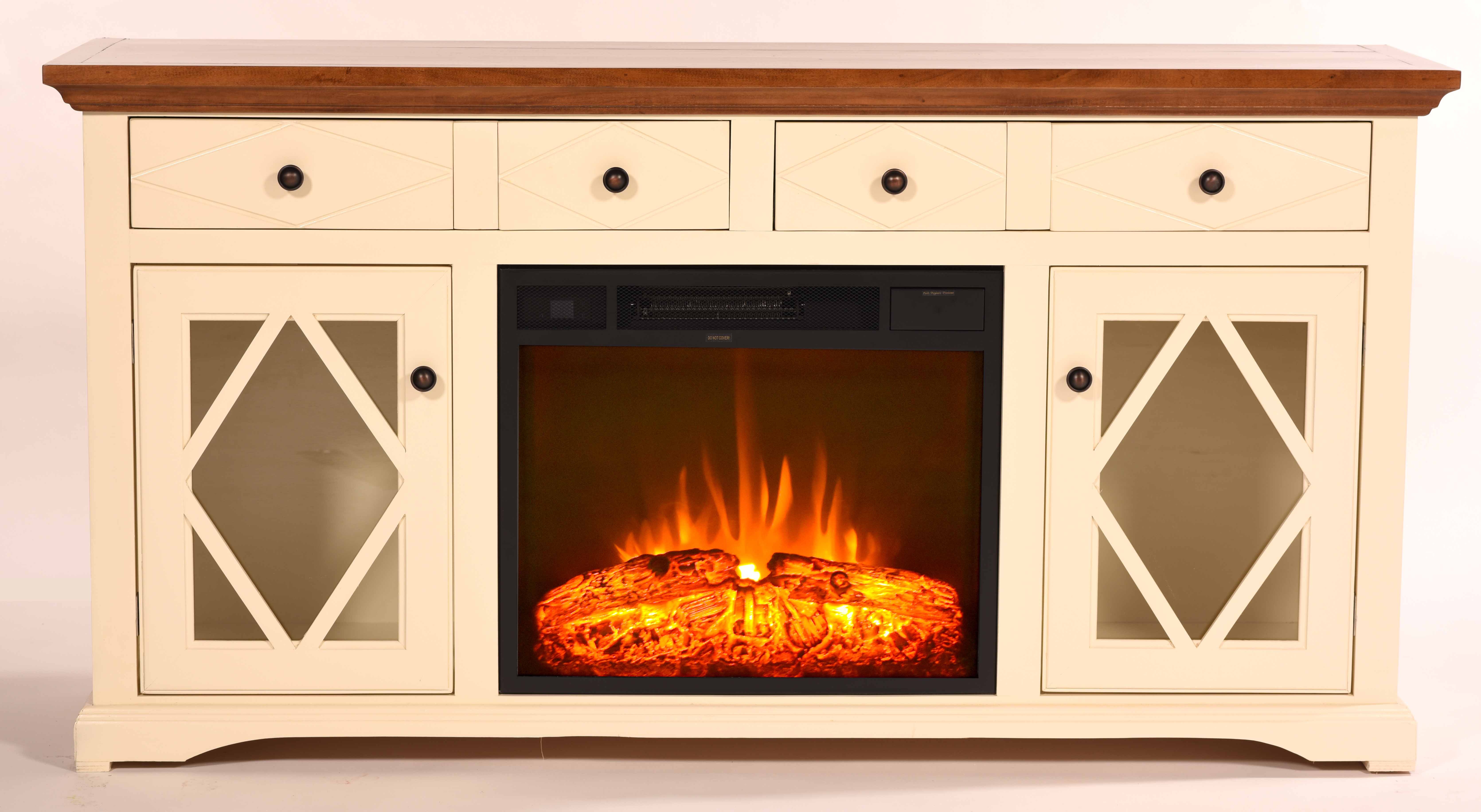Fp321763 63 Shelter Bay Electric Fireplace Tv Console