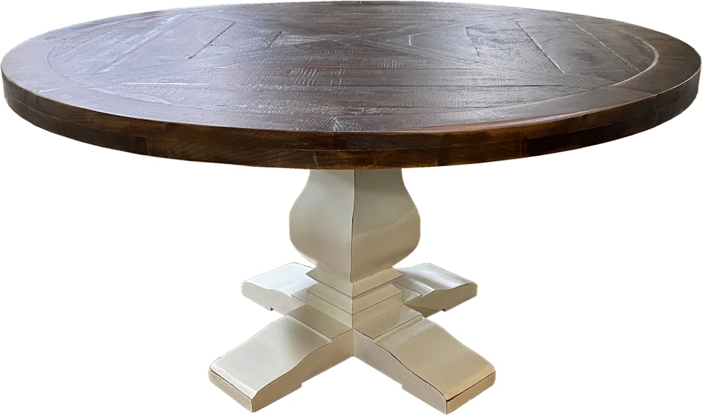 G Dg Mes So 60 Jw 60 Round Dining Table With Single Pedestal
