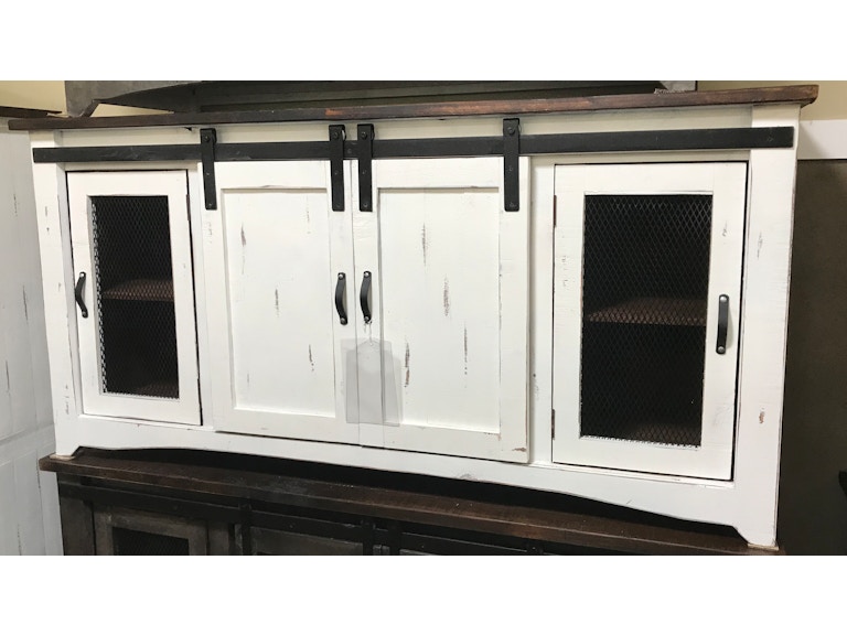 Texas Rustic Antique White 72 Inch Barn Door TV Stand MO-COM153G Texas Rustic Antique White 72 inch Barn Door TV Stand MO-COM153G - Texas Rustic Antique White 72 Inch Barn Door TV Stand MO-COM153G