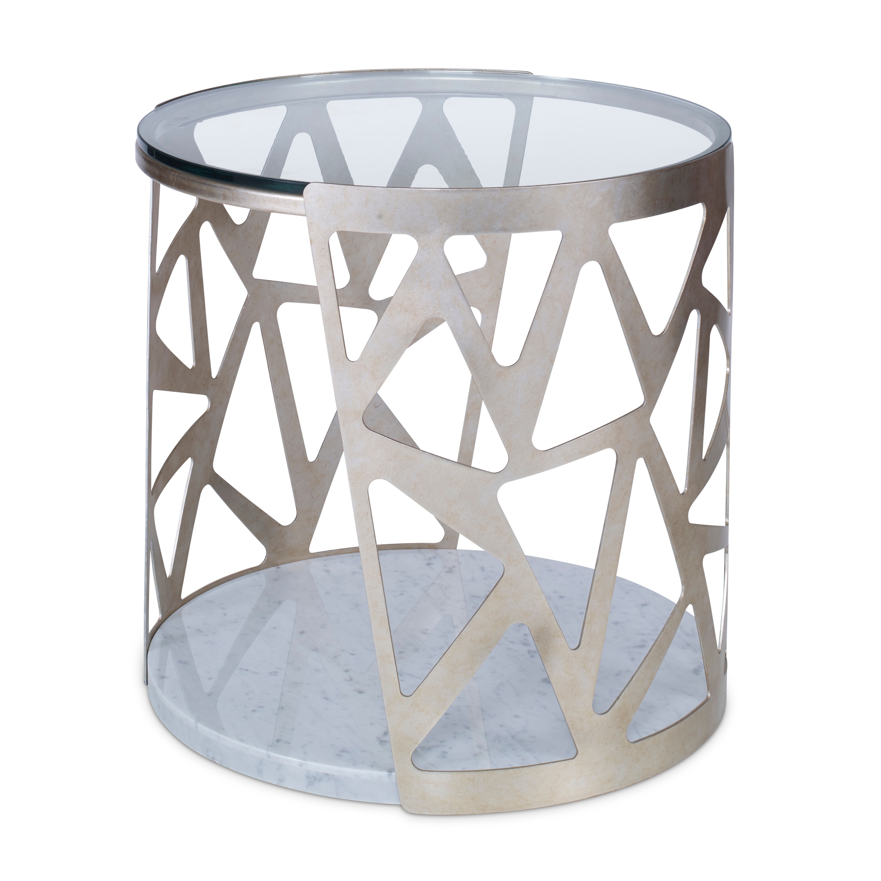 Ambella Home Pierced Round End Table 07269-900-001