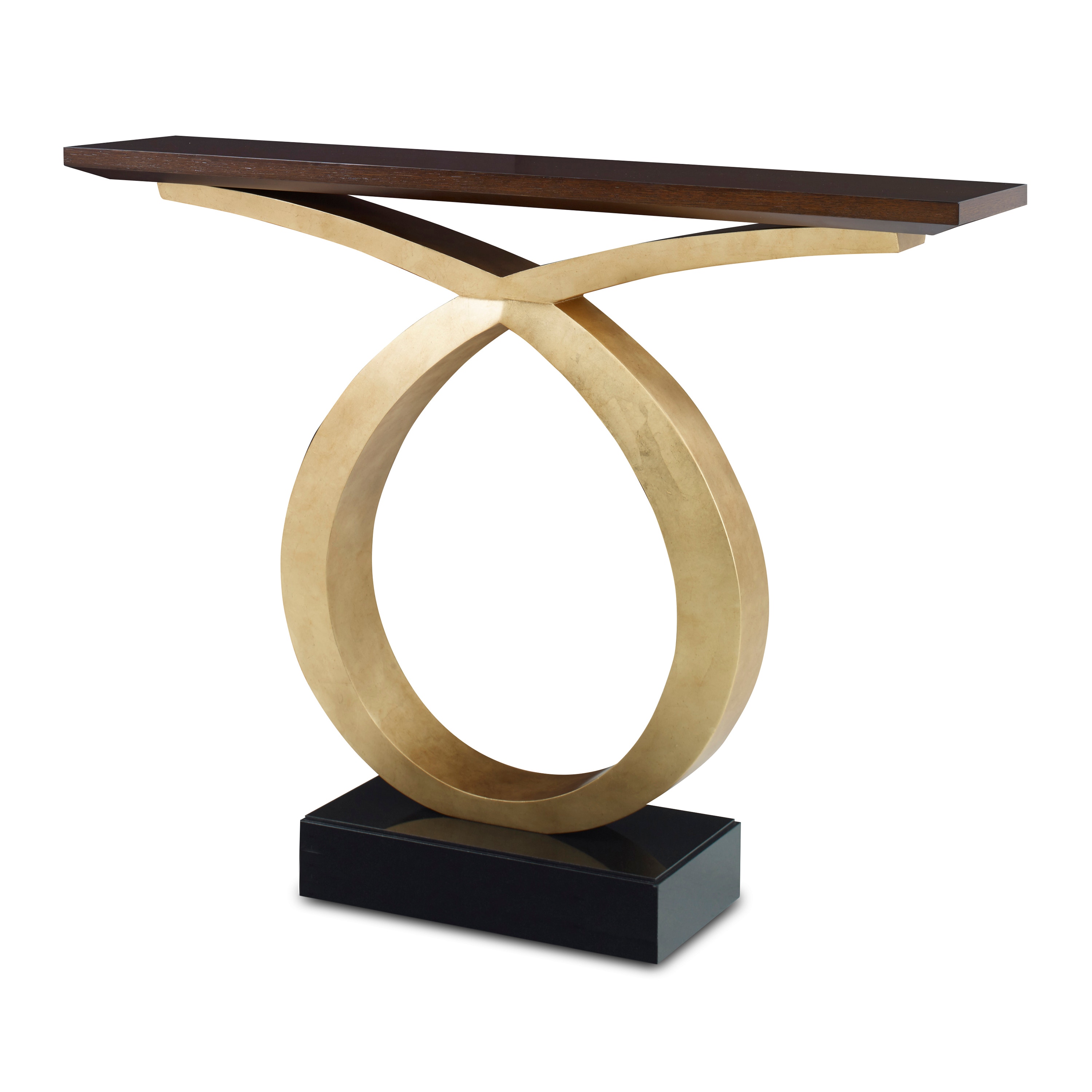 Ambella Home Loophole Console Table Gold 07286-850-001