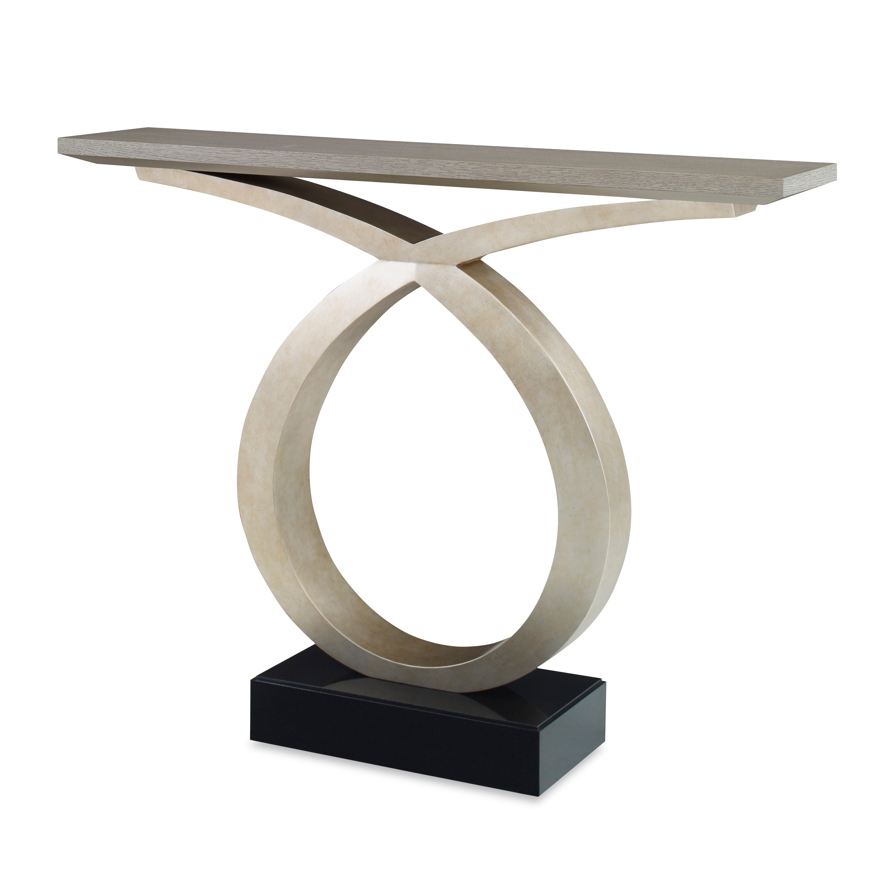 Ambella Home Loophole Console Table Silver 07286-850-002