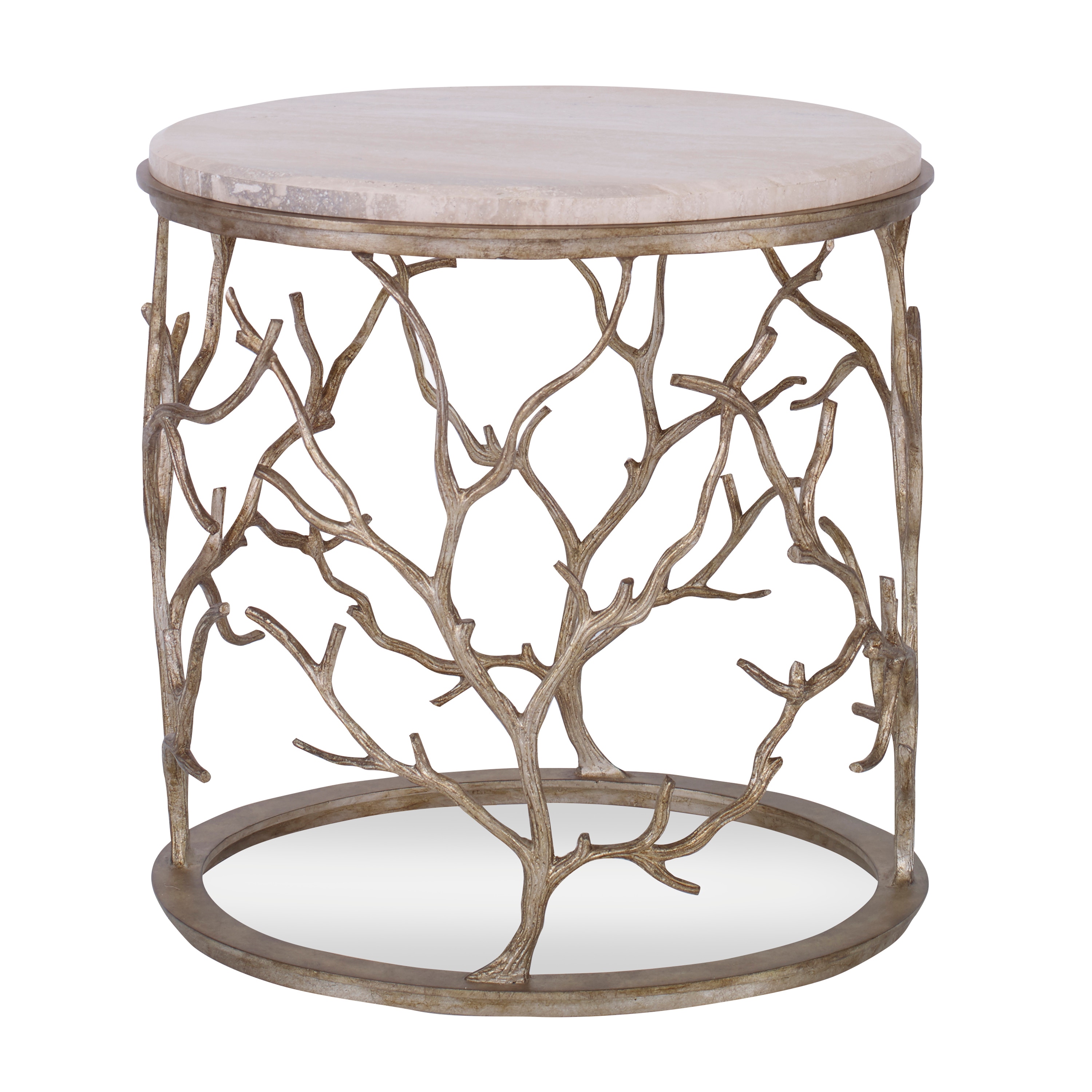 Ambella Home Branch Round End Table 09116-900-002