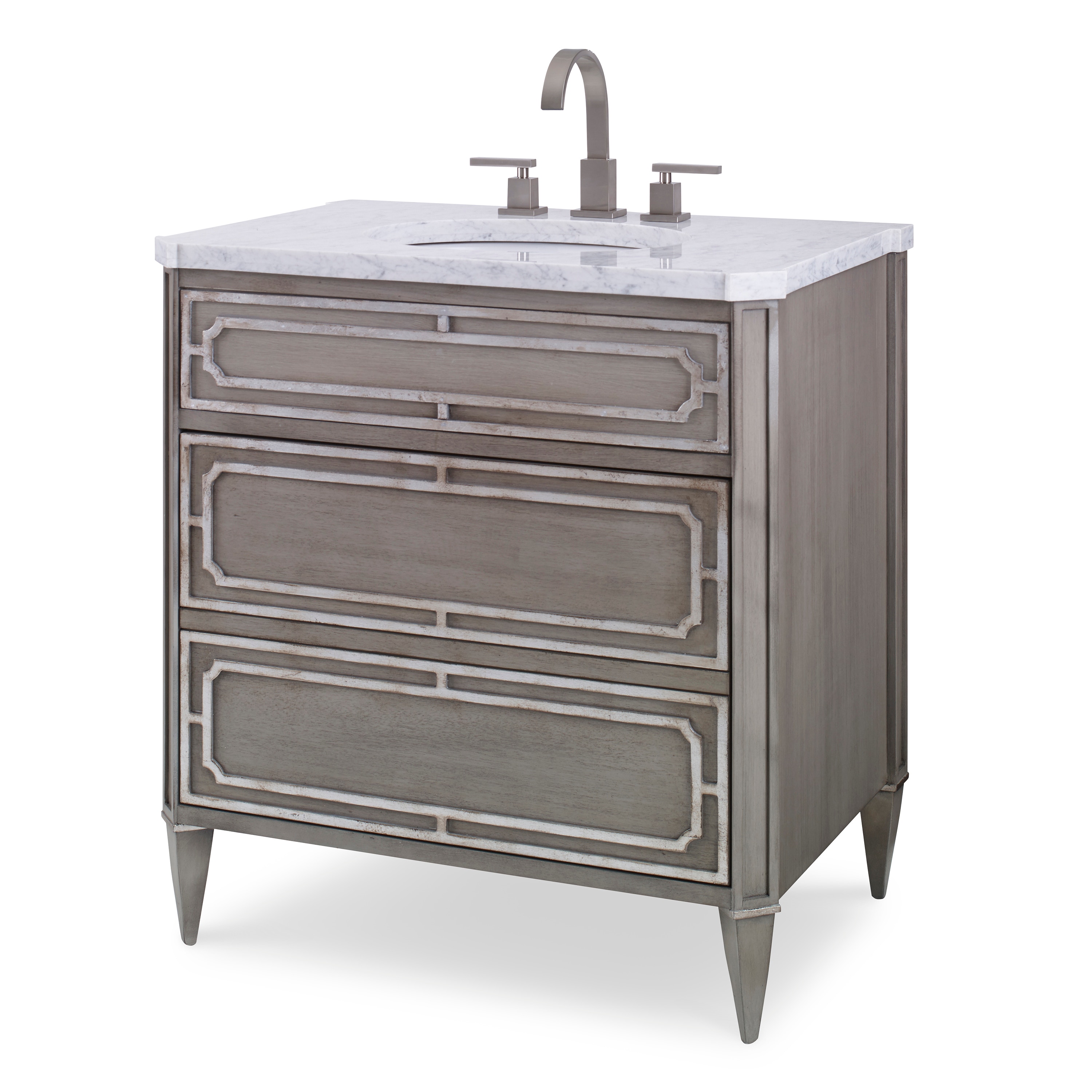 Ambella Home Emperor Medium Sink Chest Ash Grey 09206-110-201