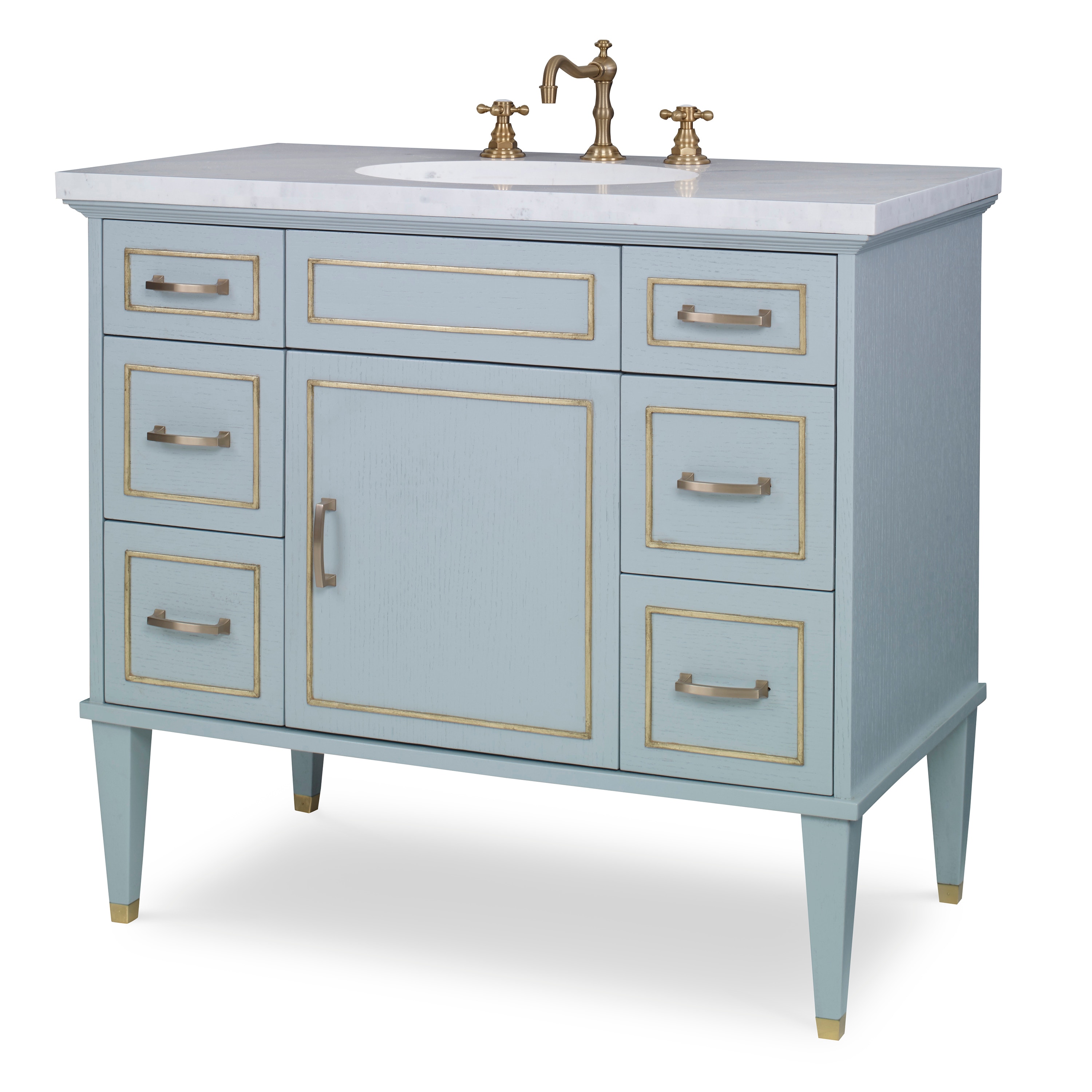 Ambella Home Toulouse Sink Chest Polar Blue 09227-110-335