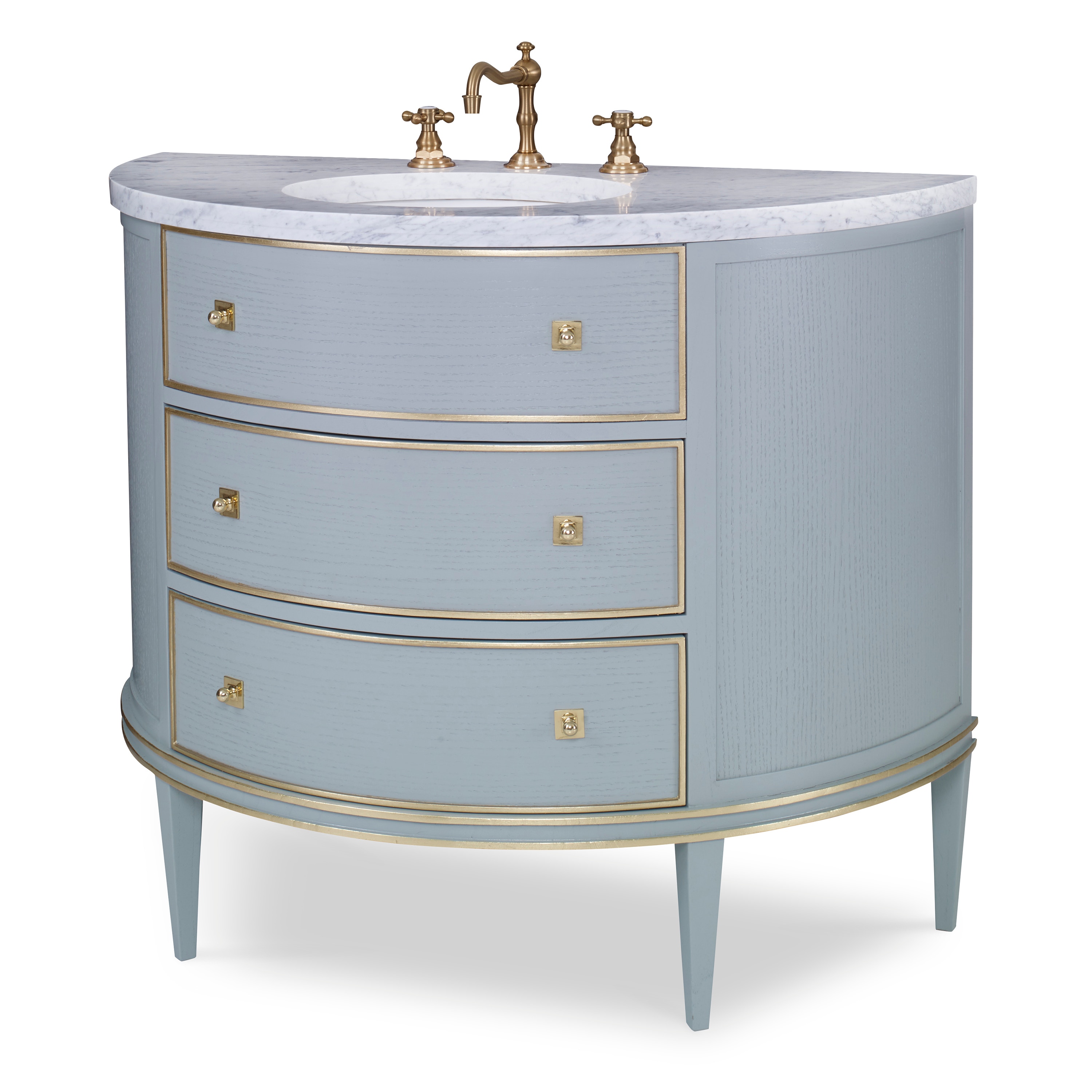 Ambella Home Orion Sink Chest Polar Blue 09242-110-435