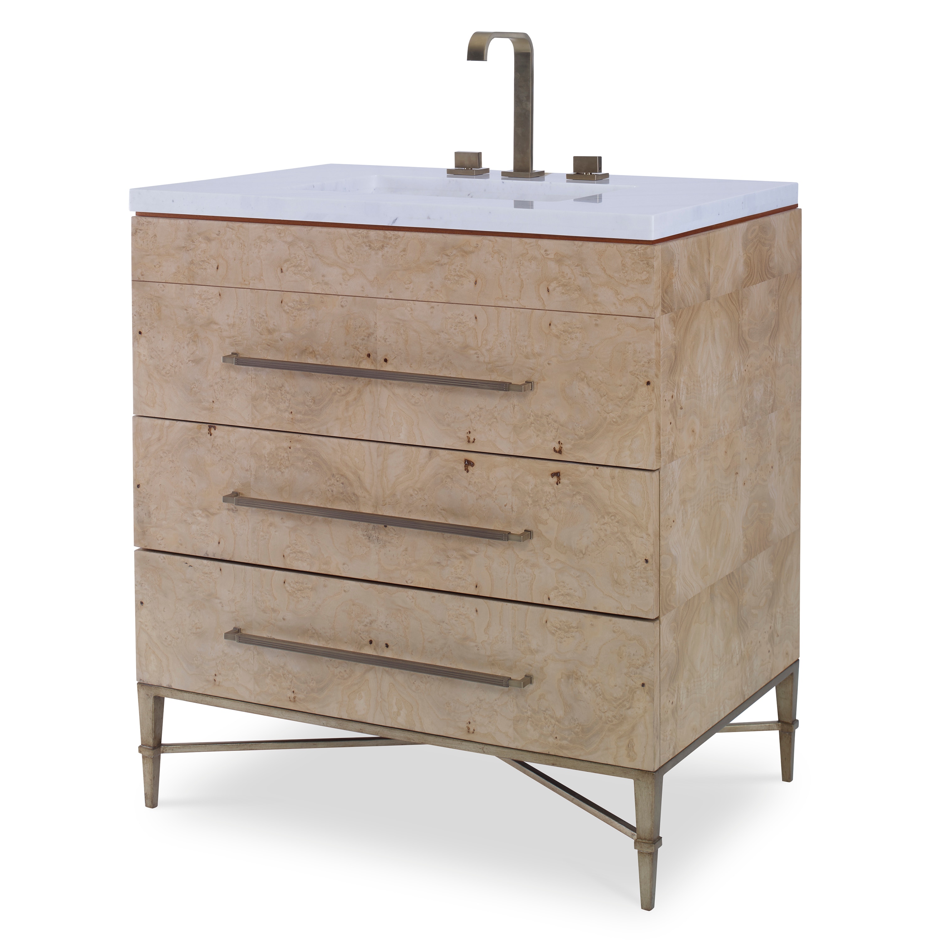 Ambella Home Ardel Sink Chest Clear Coat 09248-110-101