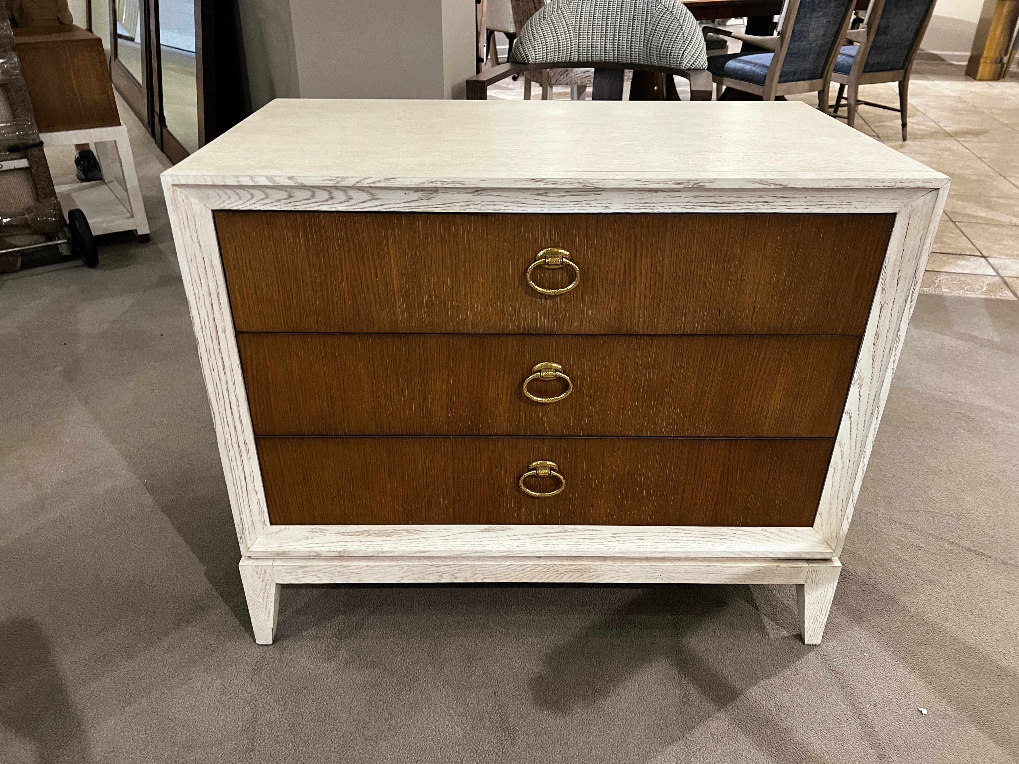 Century Furniture Factory Outlet Details Three Drawer Large Nightstand CR9-234/100
