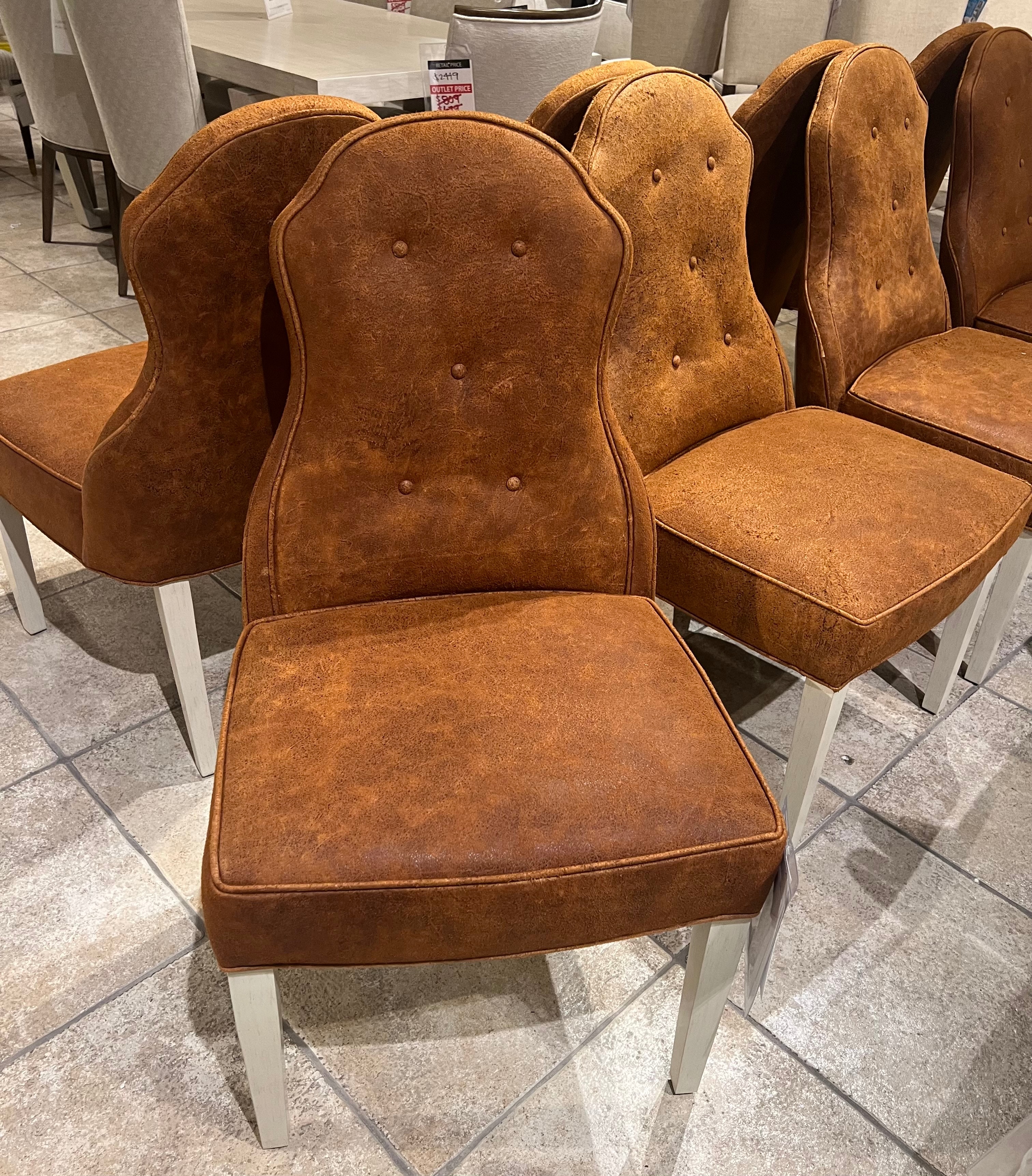 Hancock and Moore Factory Outlet Brielle Dining Side Chairs CJ6921/(156-163)
