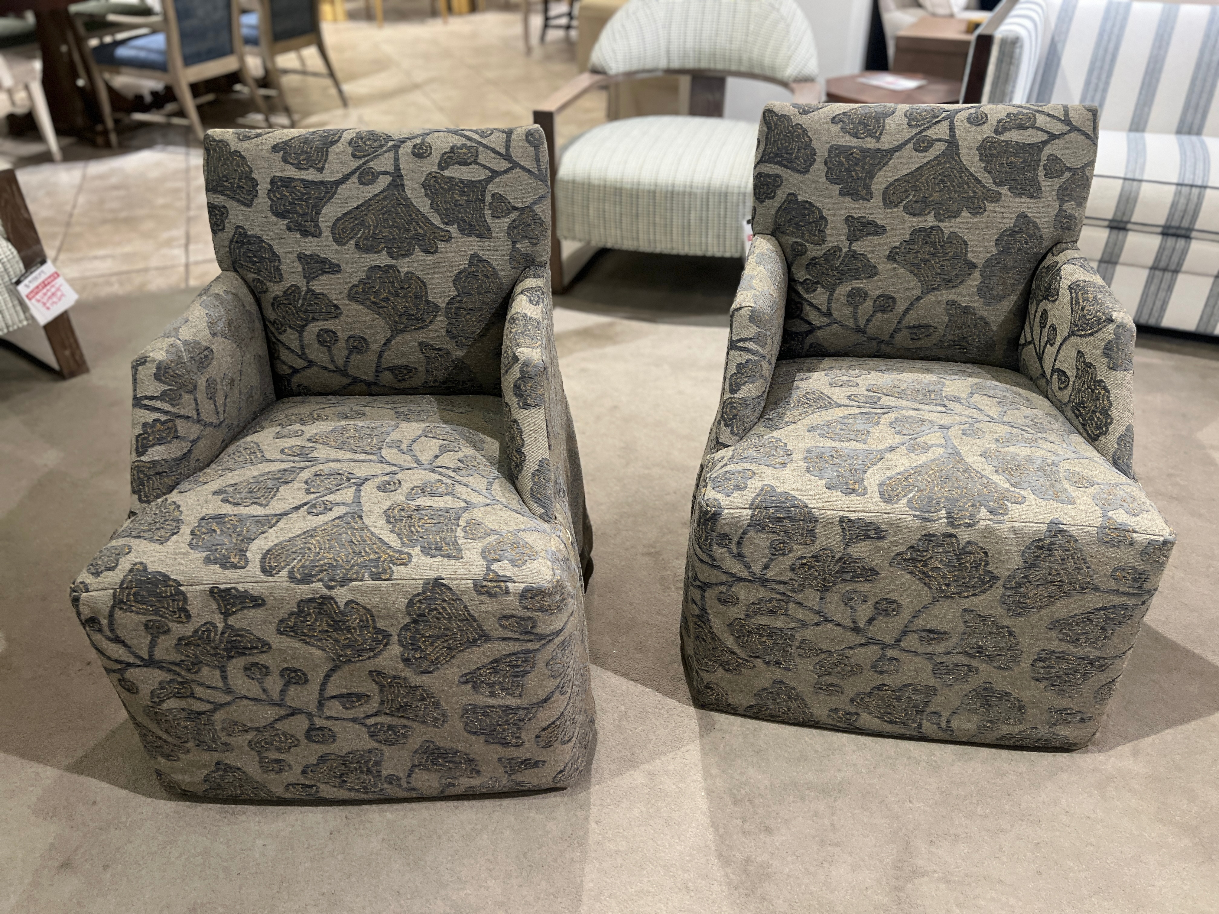 Century Furniture Factory Outlet Stefano Skirted Chair TS-CC9-3180-6SK/190