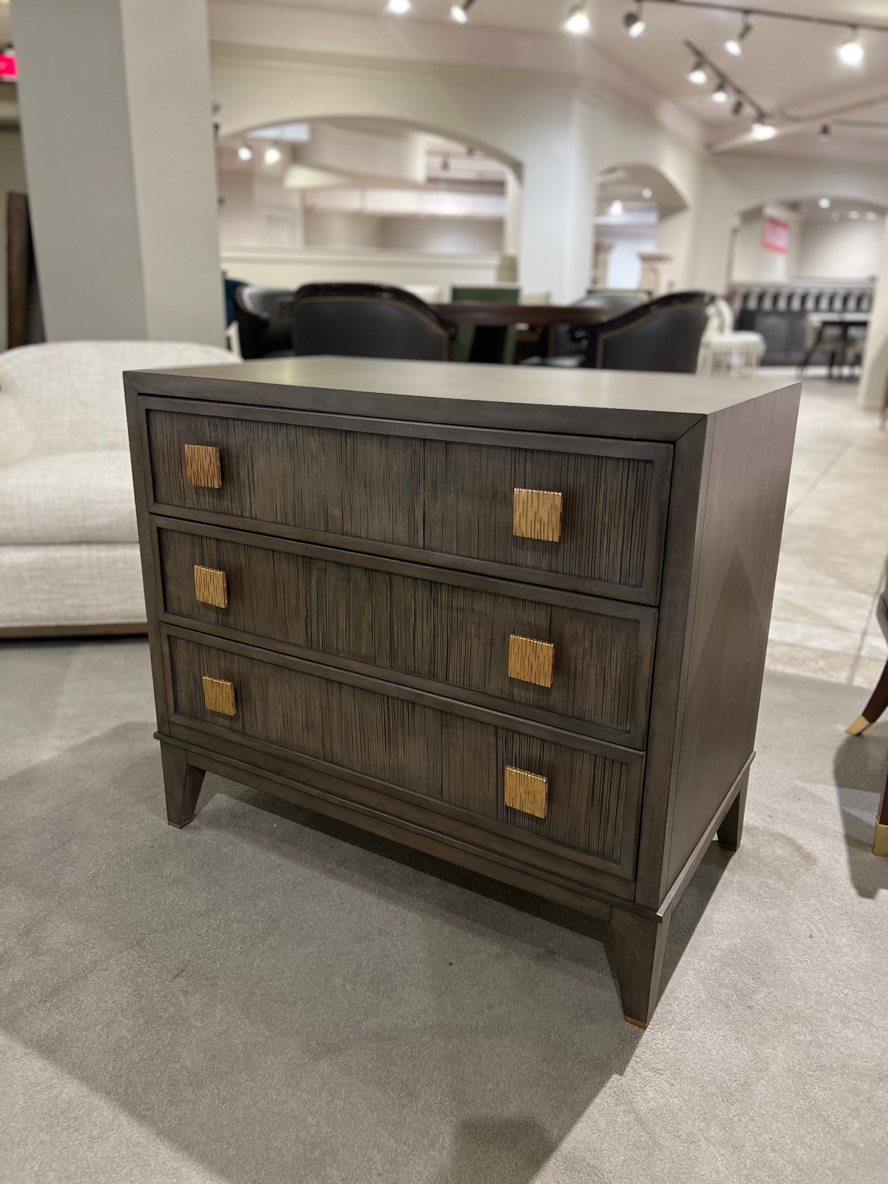 Century Furniture Factory Outlet Carlyle 3 Drawer Nightstand CT1008-MK/100