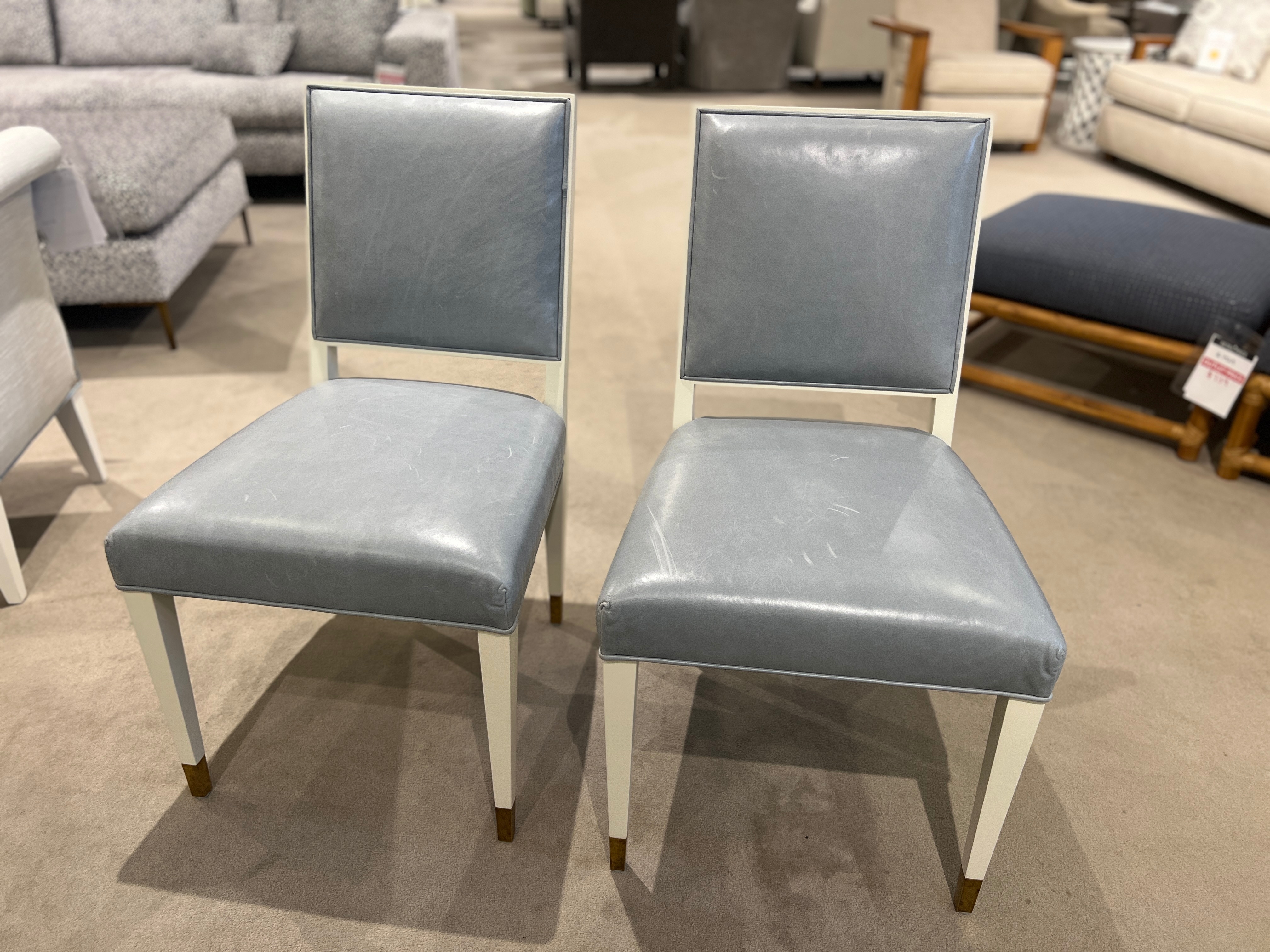 Highland House Factory Outlet Beatrix Dining Chair w/Antique Brass 1175/300