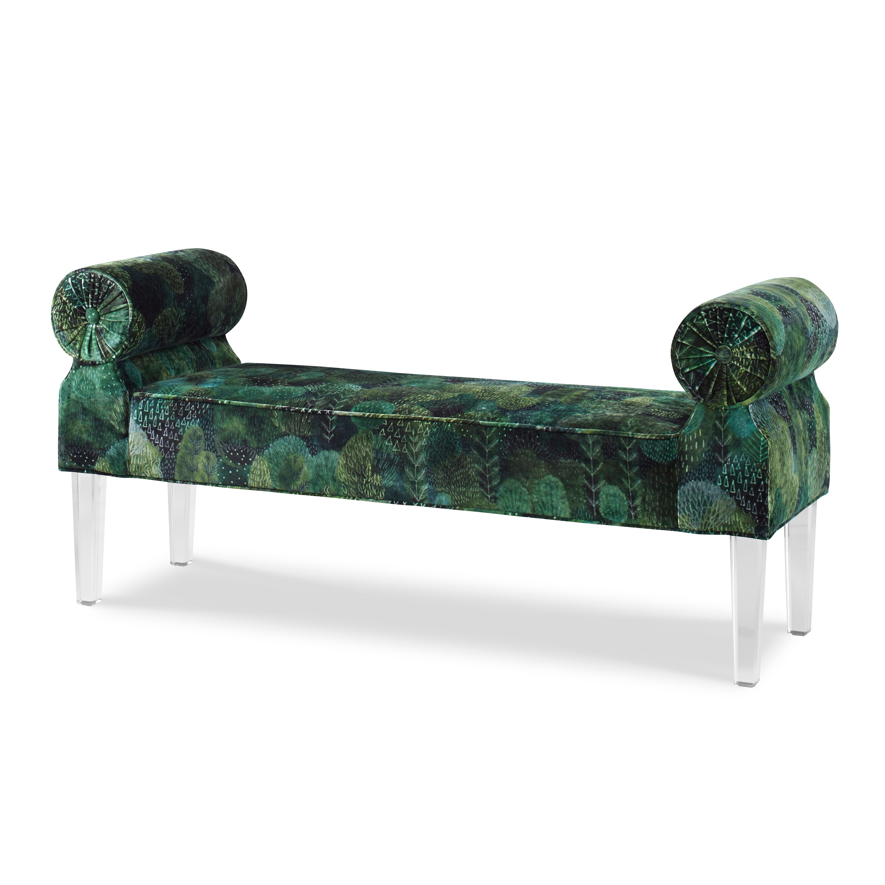 Ambella Home Ava Bench Acrylic Leg 103-00