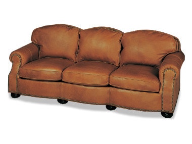 McKinley Leather Living Room Raleigh Sofa 1084ML Hickory Furniture