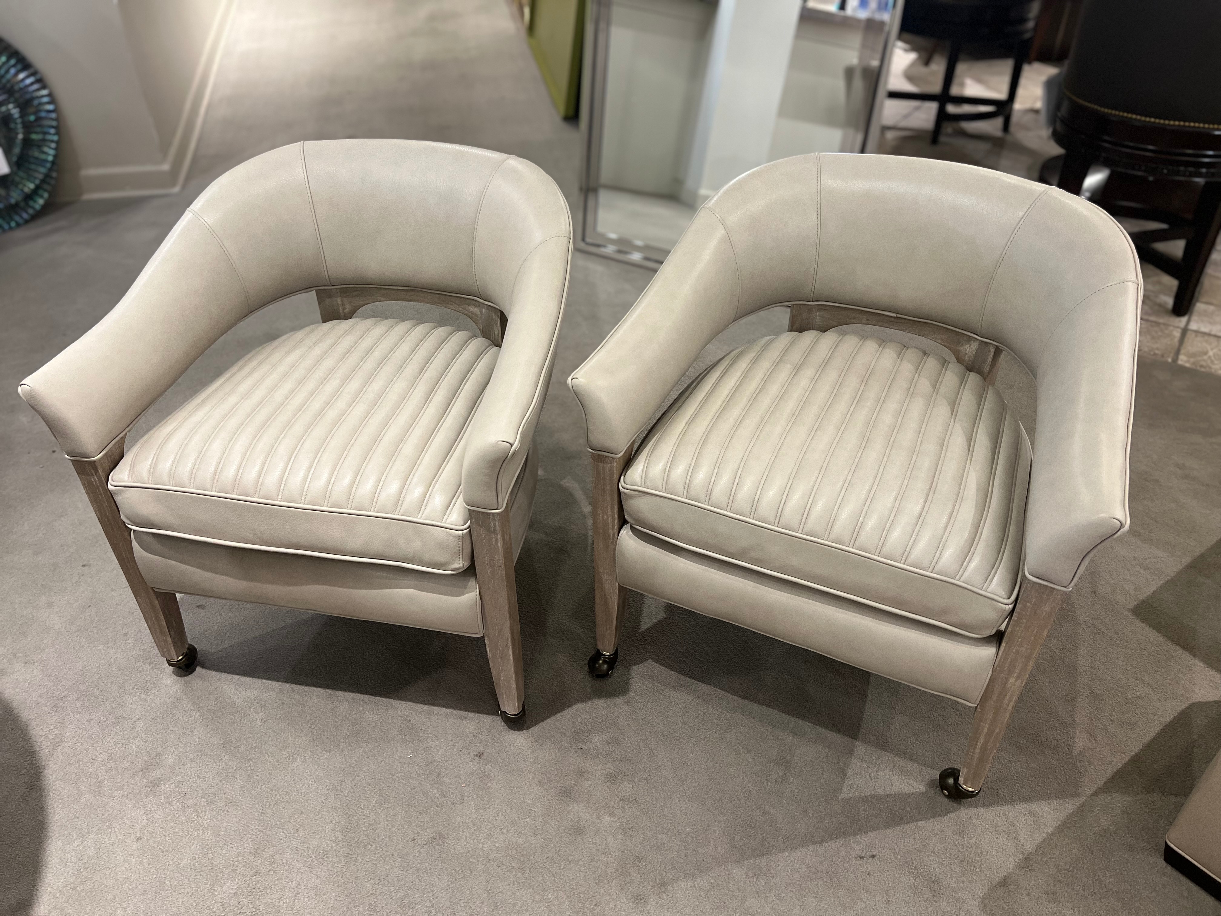Hancock and Moore Factory Outlet Jude Game Chair w/ Casters 6943-1-C/177,178