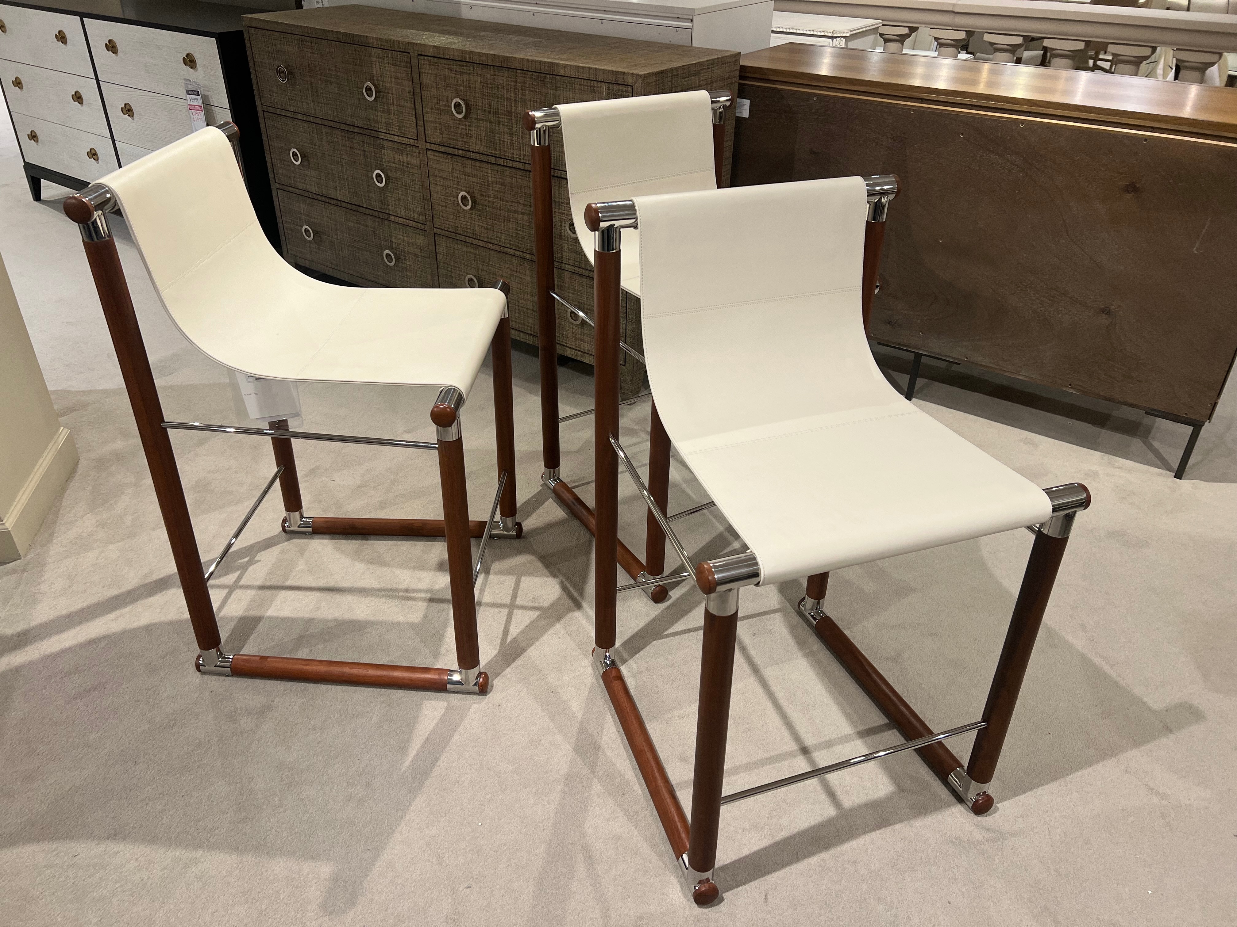 Maitland-Smith Factory Outlet Lincoln Counter Stool 8500-42/90