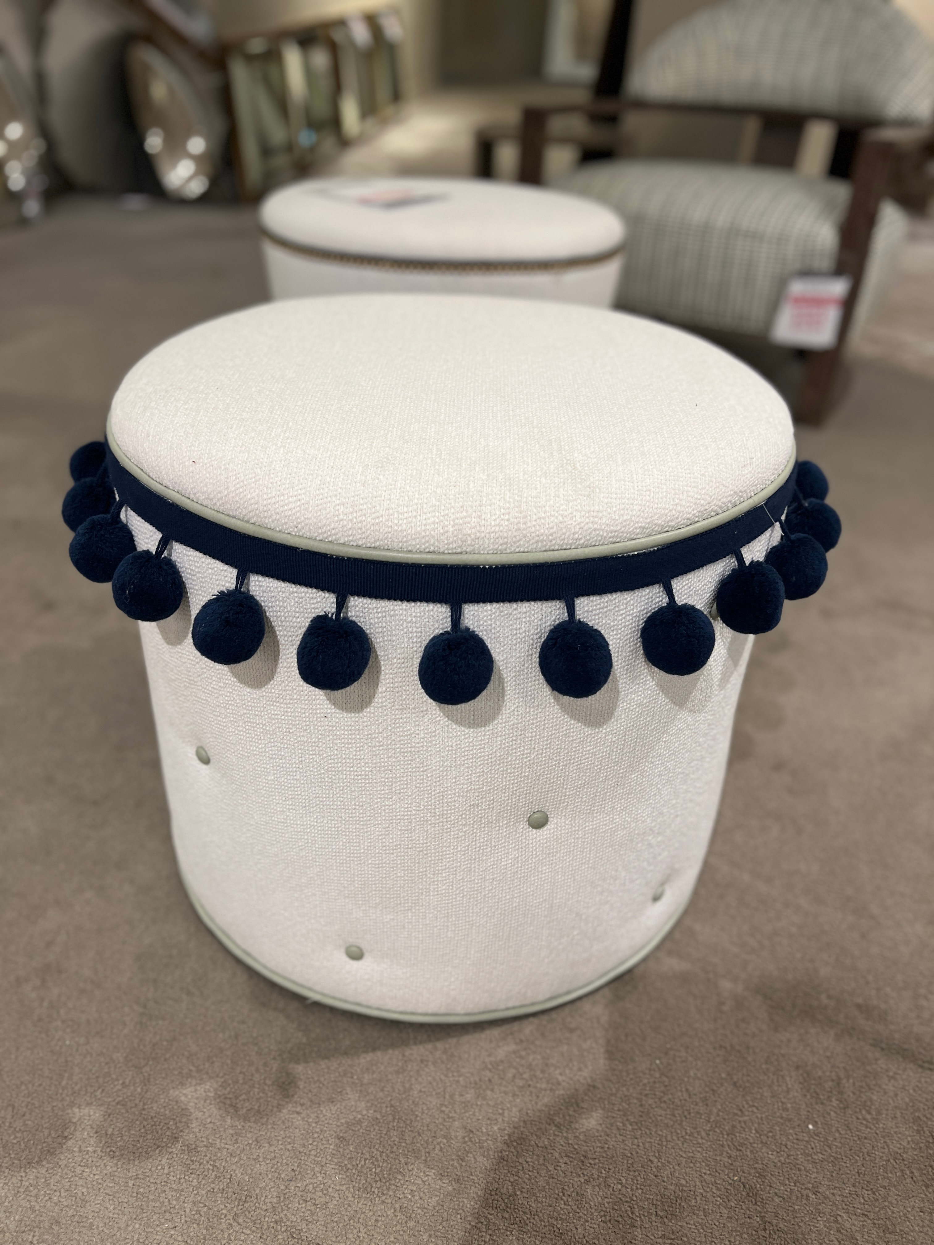Jessica Charles Factory Outlet Lucy Ottoman 8901-T/10305