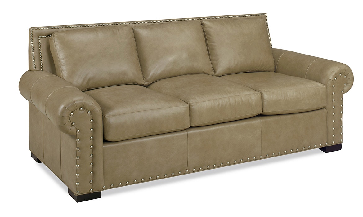 McKinley Leather Living Room Rianne Sofa 1184 Hickory Furniture Mart