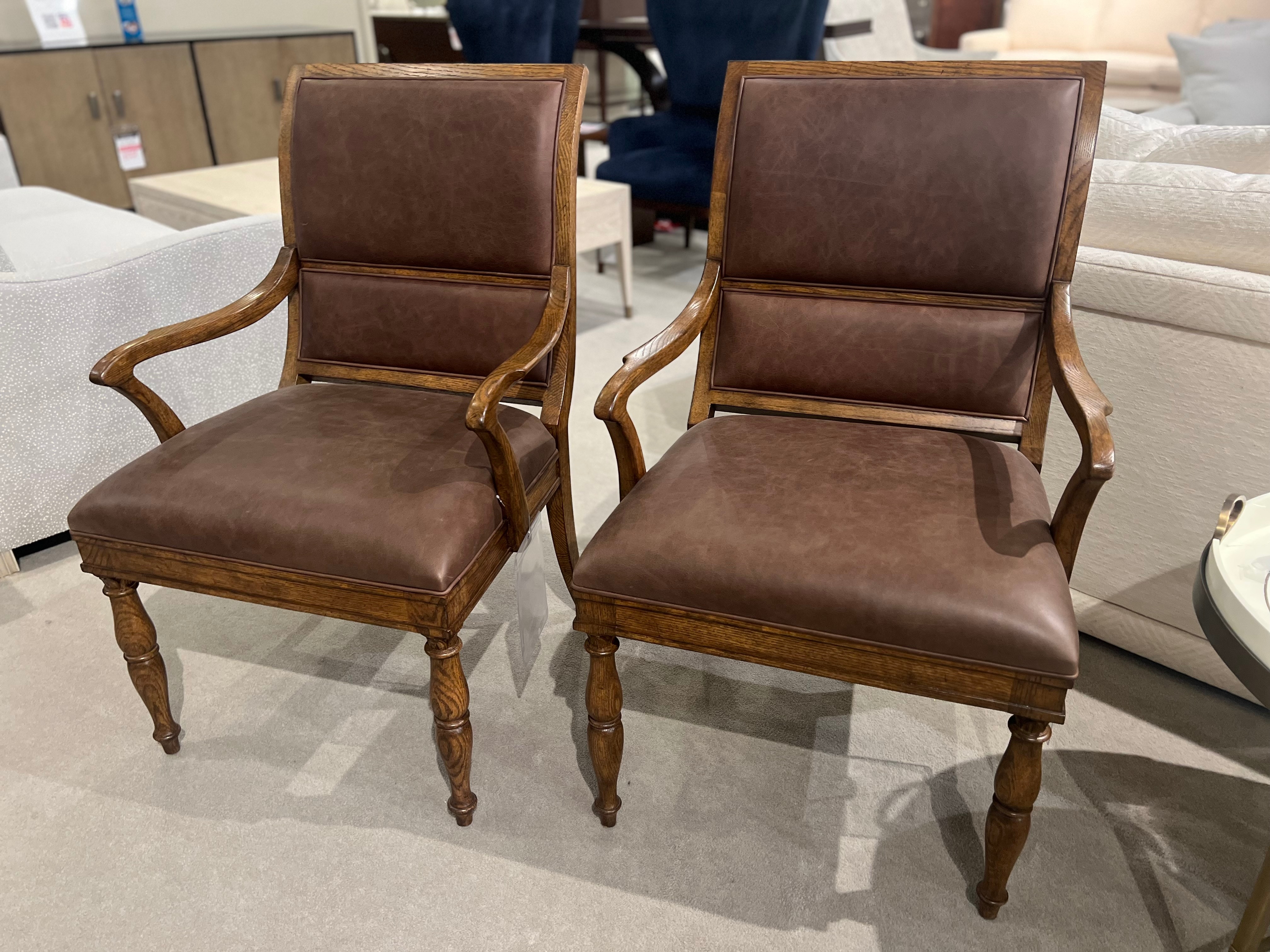Maitland-Smith Factory Outlet Donovan Arm Chair 8468-41/20