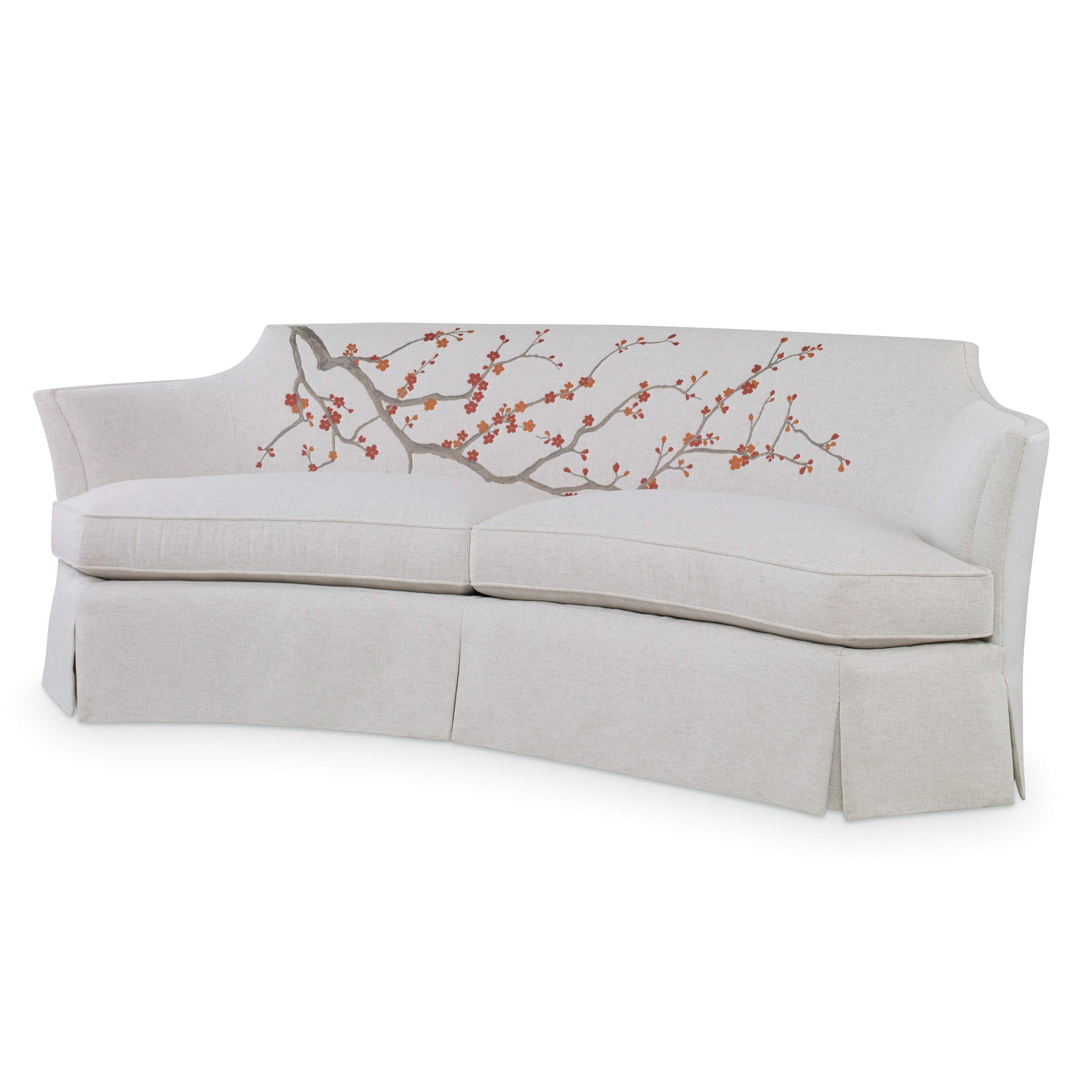 Ambella Home Cee Zee Sofa Skirted 1201-02
