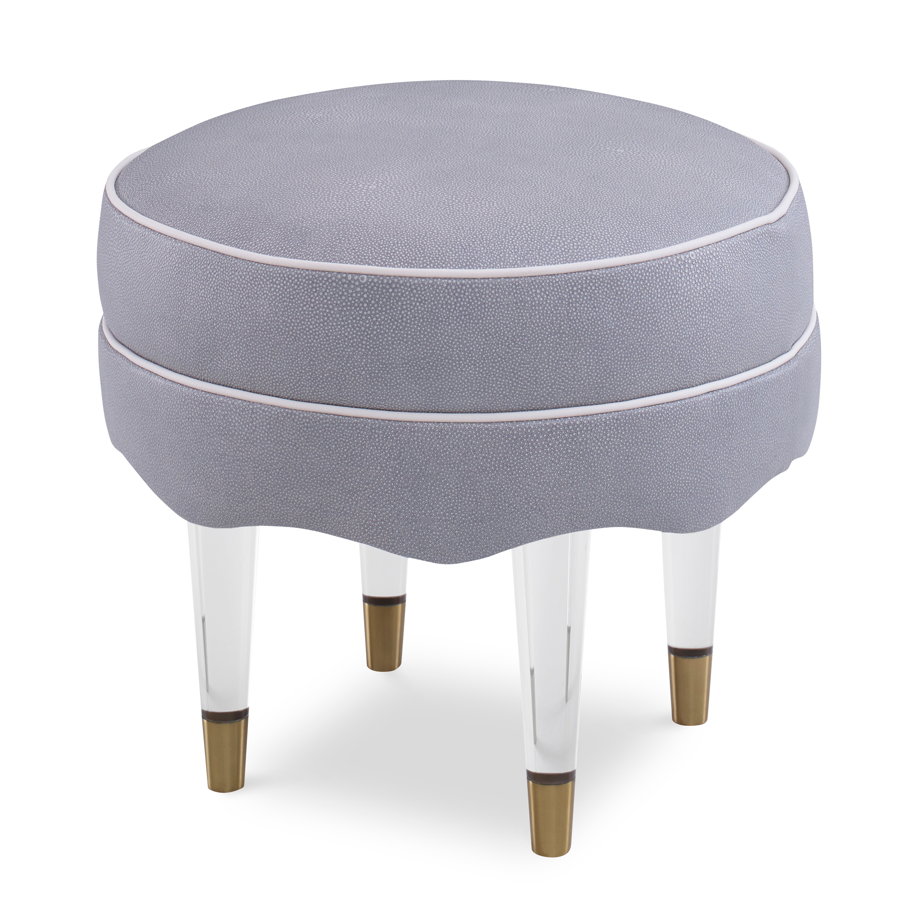 Ambella Home Ripple Ottoman 122-00