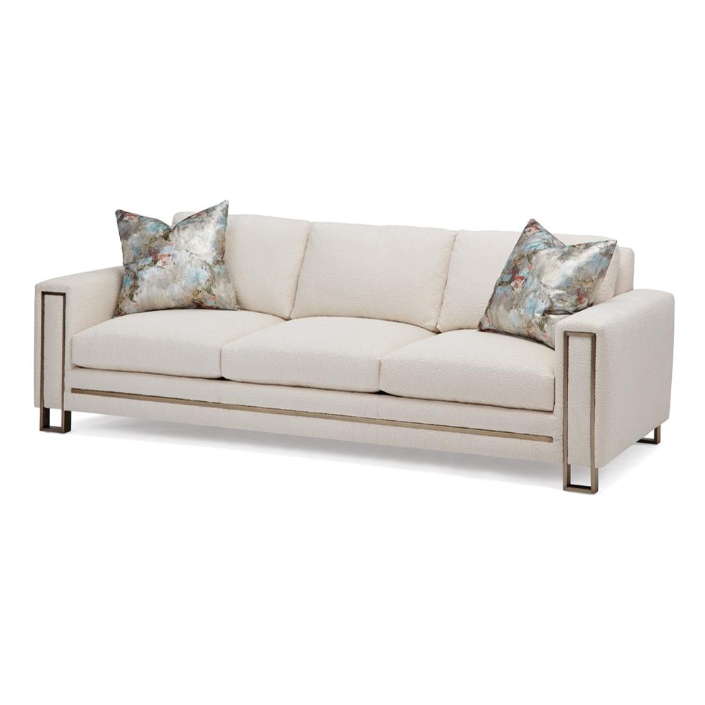 Massoud Moda Brass Sofa 1271